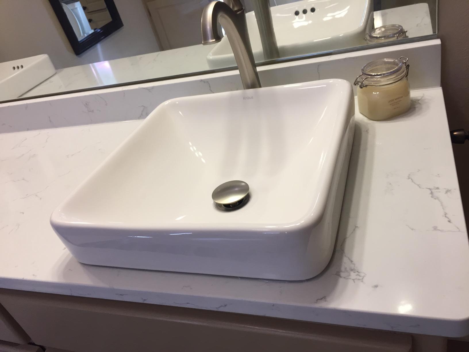 Kraus KVF-1200SFS Arlo Bathroom Faucet, Spot Free Stainless Steel customer photo 1