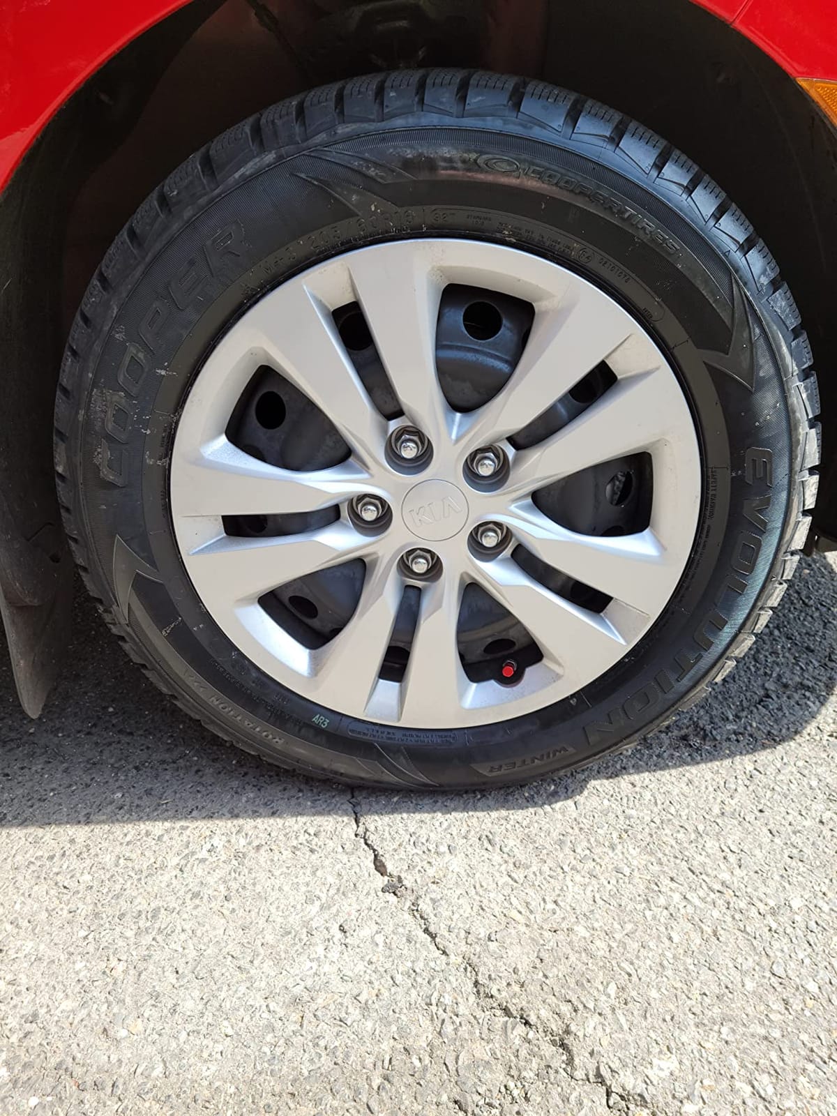 Cooper Evolution Winter 235/55R18 100H Tire | Truck/SUV Touring Studdable Winter Traction 100H Rated Standard Load Radial Construction Black Sidewall Tire customer photo 2