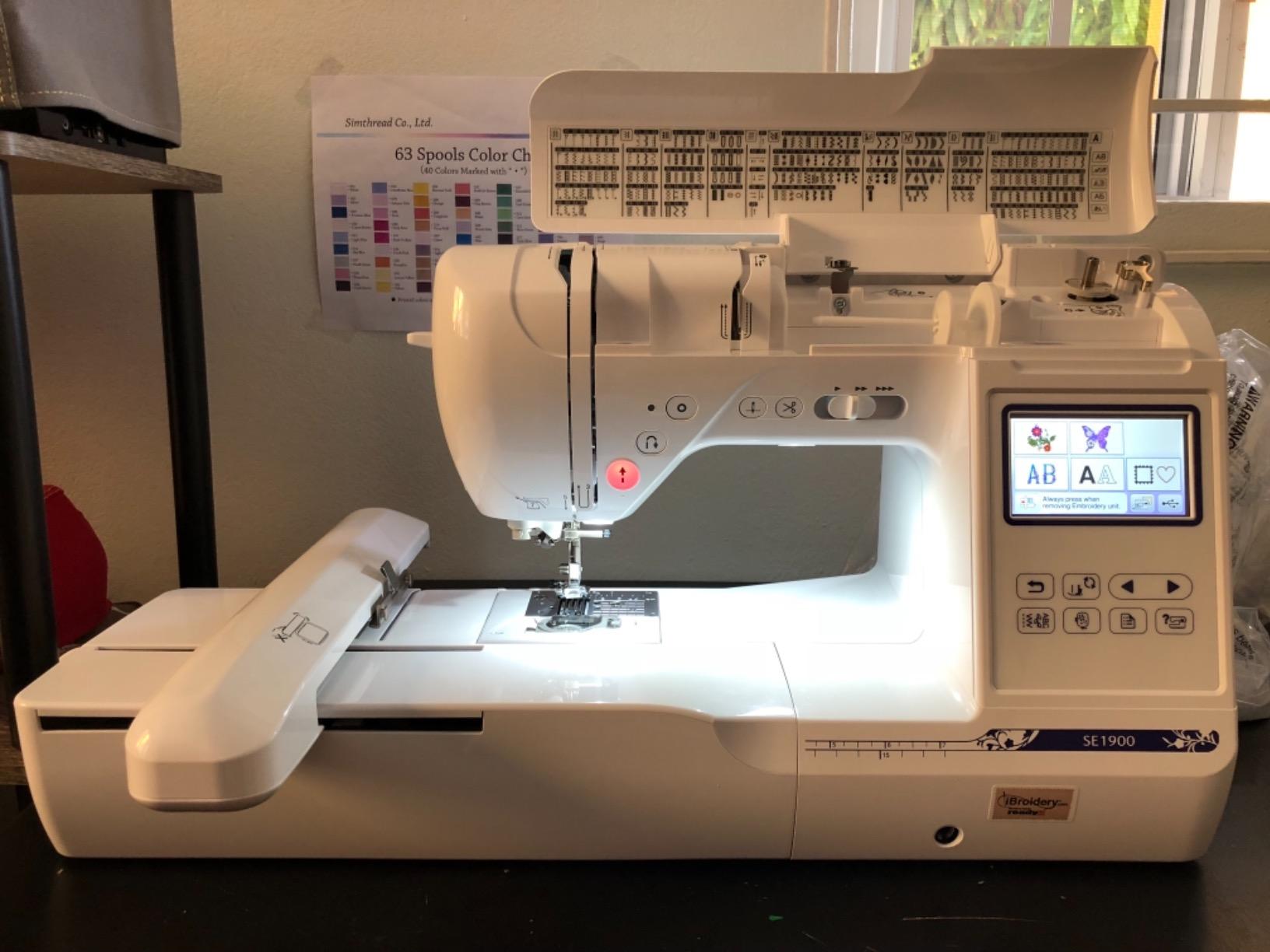 Brother SE1900 Sewing and Embroidery Machine, 138 Designs, 240 Built-in Stitches, Computerized, 5