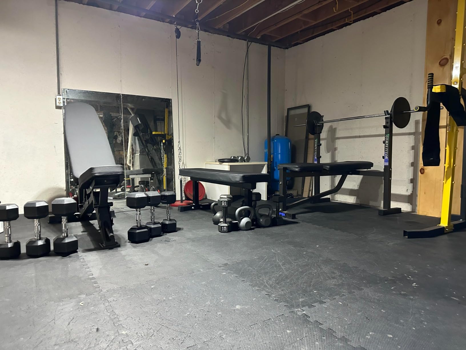 REP Adjustable Weight Bench | Home Gym Equipment | Foldable Workout Platform | Flat Incline Decline FID Design | Compact Strength Training Chair | Fitness Bench AB-3100 customer photo 1