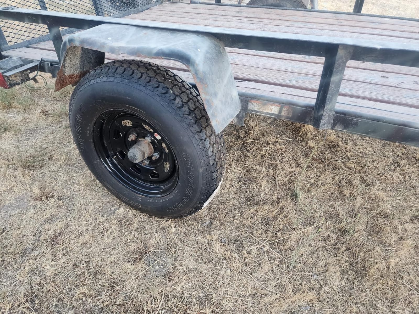 eCustomrim 2-Pack Trailer Tire Rim Assembly ST175/80D13 Load Range C Black Wheel customer photo 2