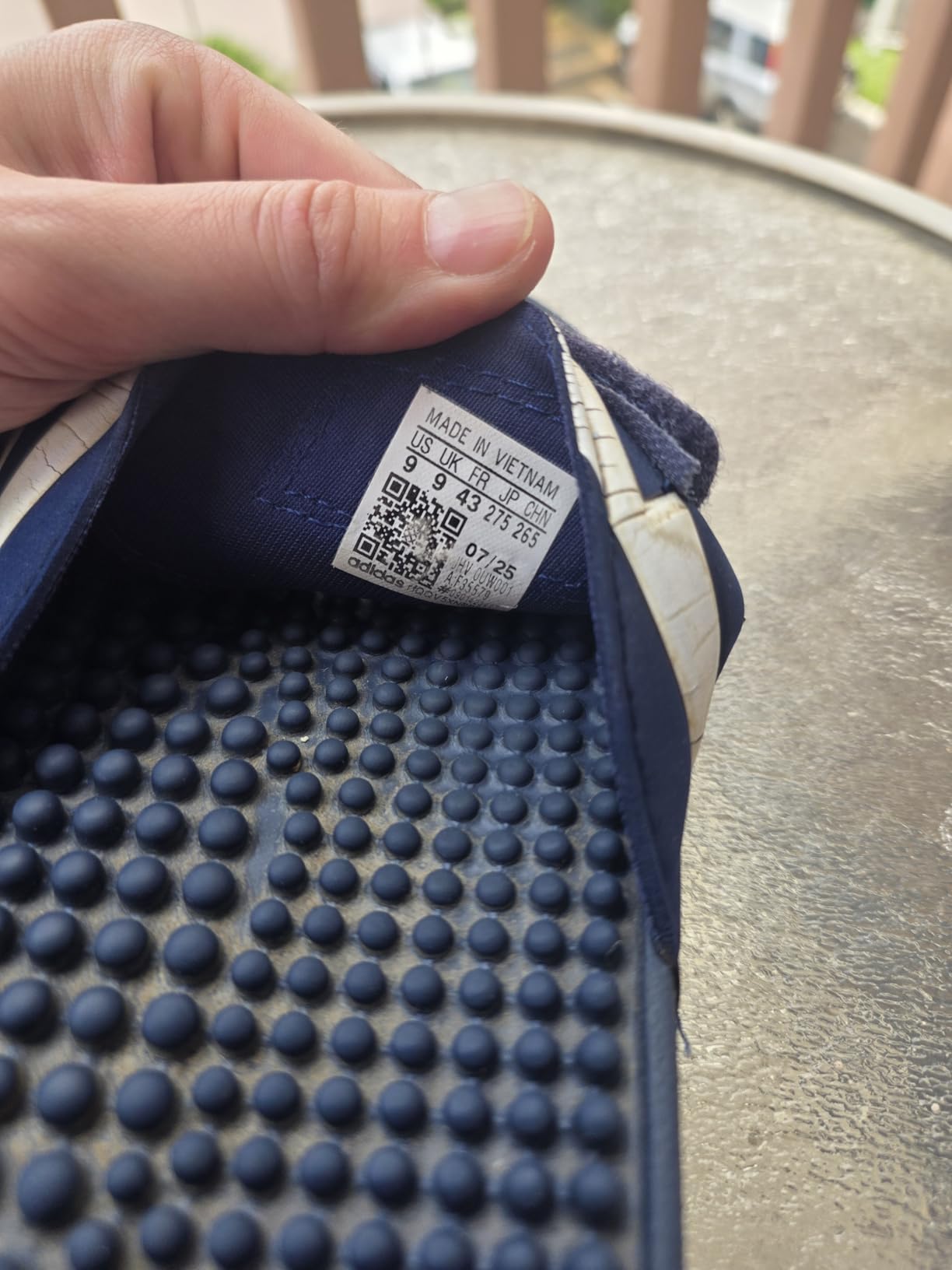 adidas Men's Adissage Slide Sandals customer photo 2