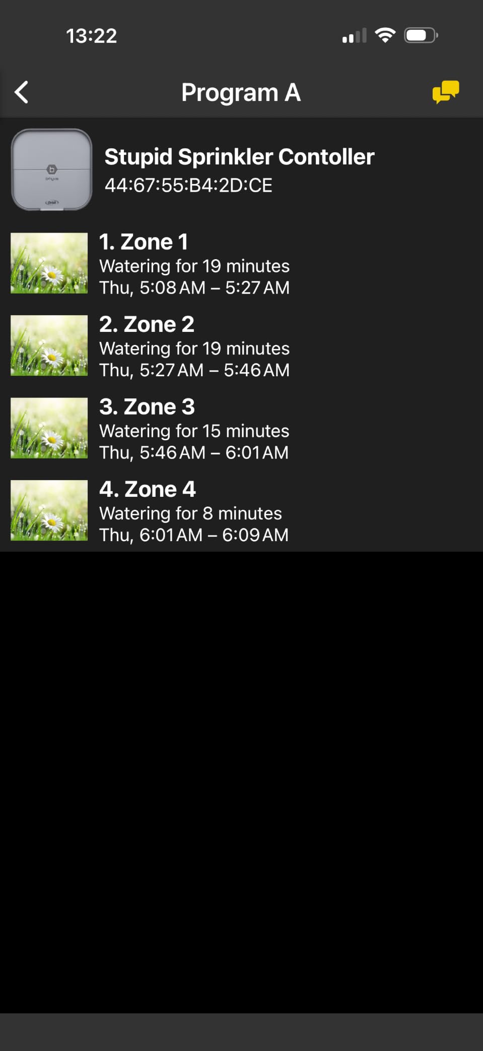 Orbit B-hyve Indoor Smart Sprinkler Controller - 8-Zone - WiFi Irrigation Controller customer photo 2