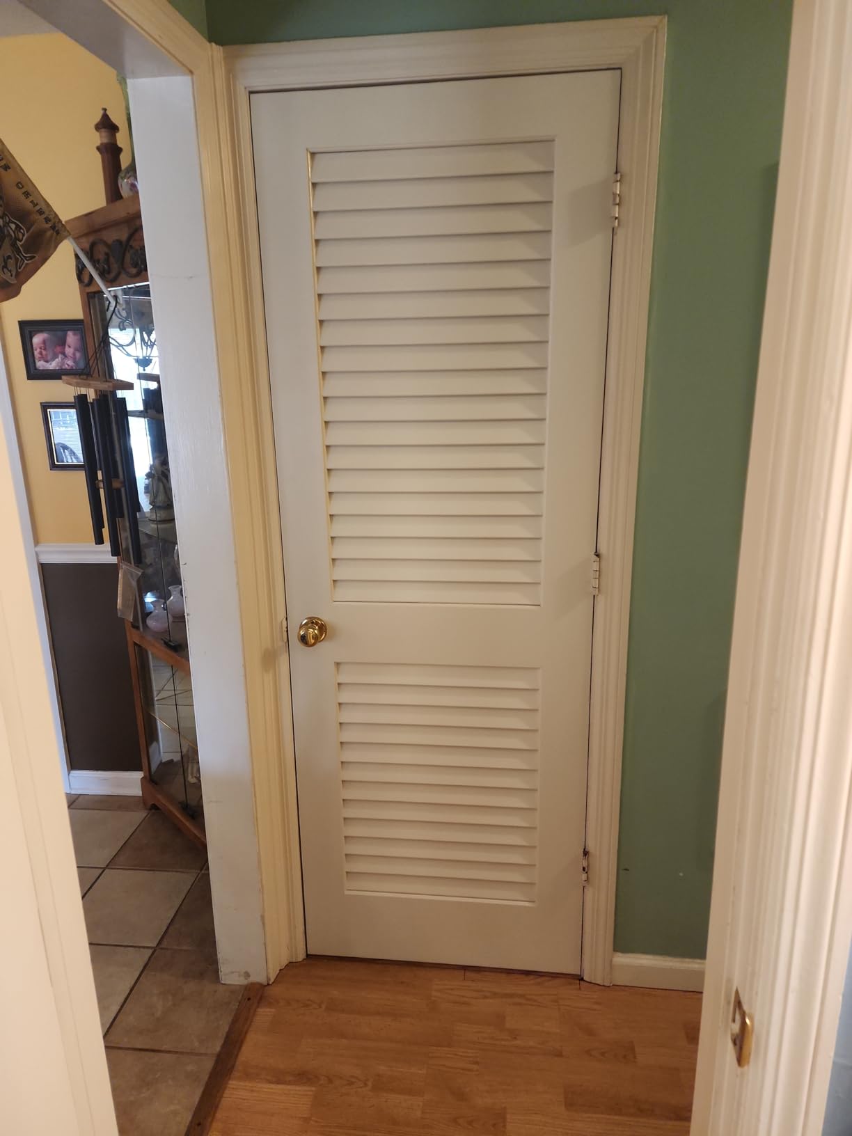 Kimberly Bay Louver-Louver Plantation Interior Door Slab, White (80x18) customer photo 2