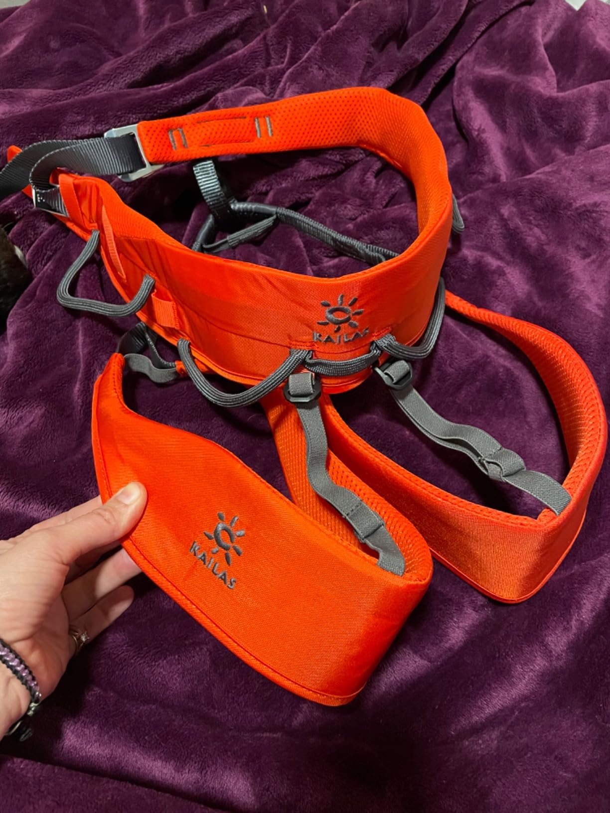 KAILAS Airo Rock Climbing Harness Men - Roofing Harnesses Rescue Mountaineering Safety Belt Women Comfortable Lightweight customer photo 1