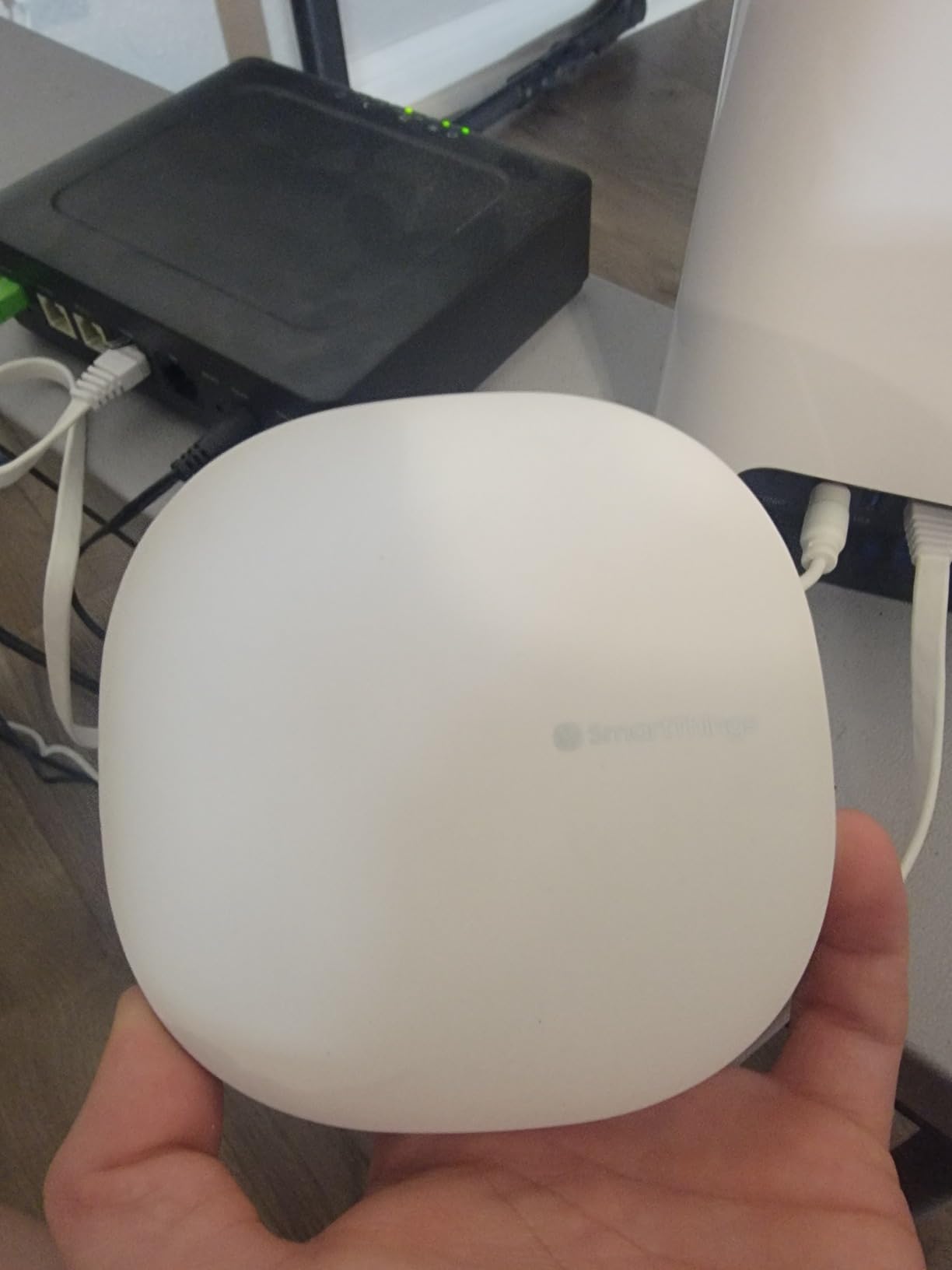 SmartThings Hub 3rd Generation [GP-U999SJVLGDA] Smart Home Automation Hub Home Monitoring - Alexa Google Home Compatible - Zigbee, Z-Wave customer photo 2