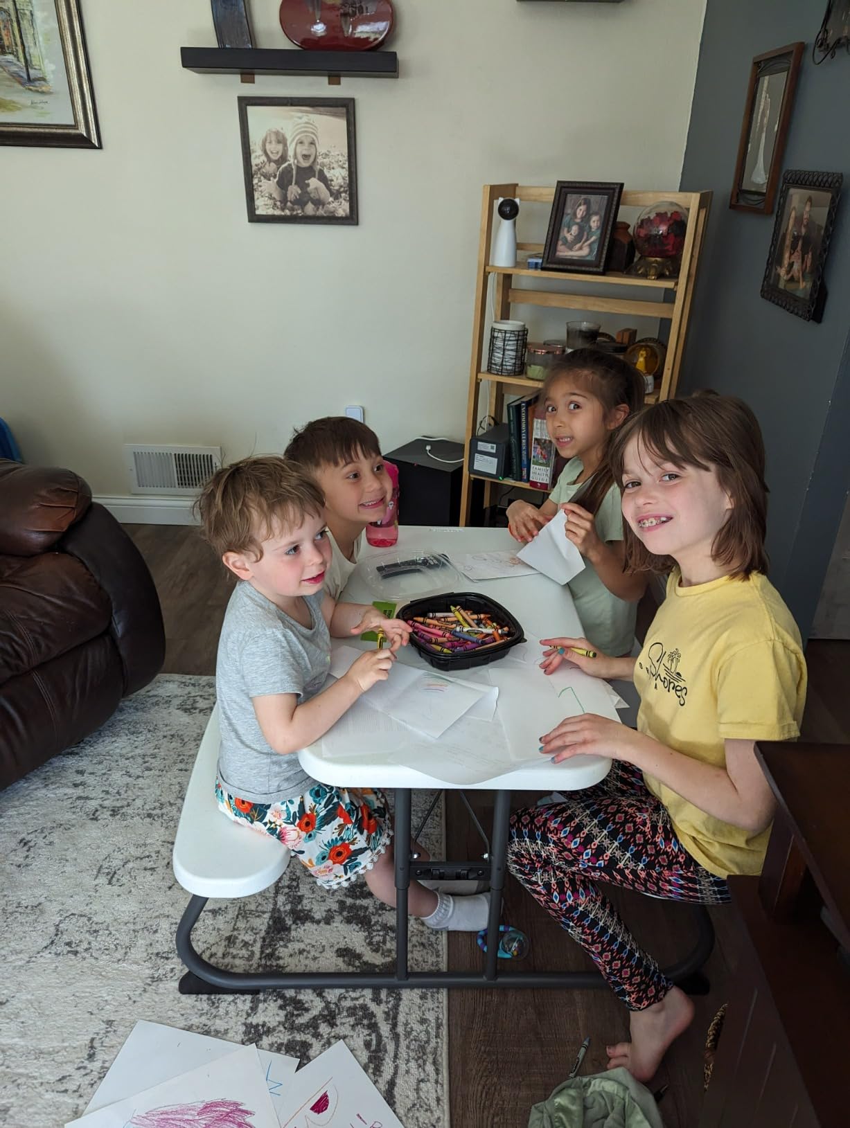 LIFETIME Kid's Picnic Table, White customer photo 1