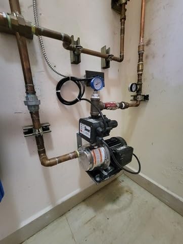 Simer 4075SS-01 3/4 HP Pressure Booster Pump, Stainless Steel, Self-Priming for Residential Whole Home Water Pressure Boosting customer photo 1