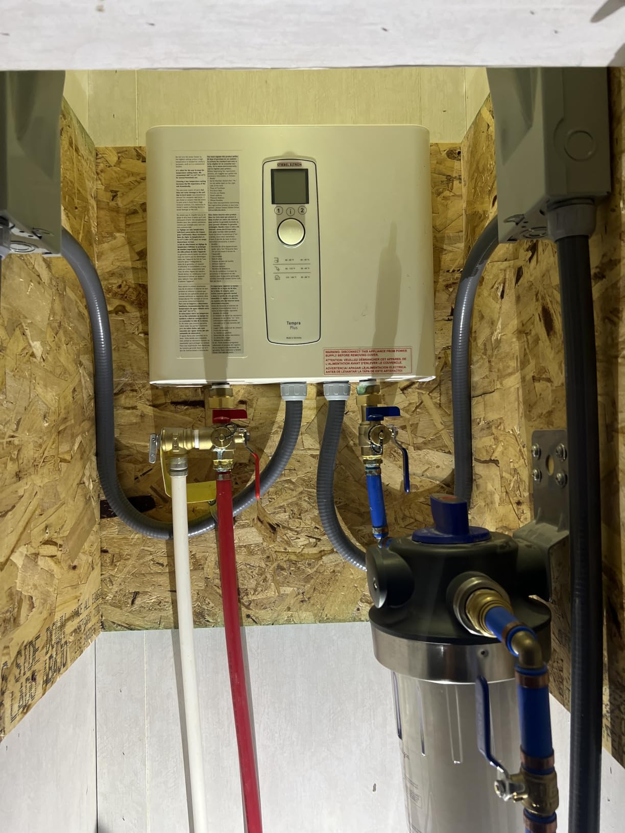 Stiebel Eltron Tempra 24 Plus Electric Tankless Water Heater, 24kW, 240V | Made in Germany; Advanced Flow Control; Eco design; Energy+cost savings up to 34% in whole-home use customer photo 2
