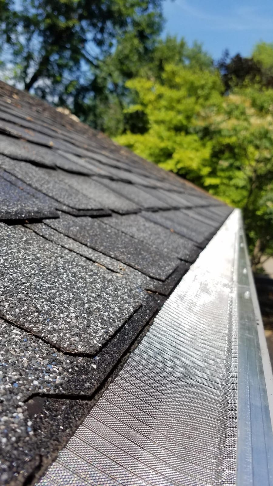 Raptor Gutter Guard - 48 FT Contractor Grade Stainless Steel Micro-Mesh Gutter Guard Kit with Screws Included, Fits 5 in. Gutters and Smaller, DIY-Friendly customer photo 1