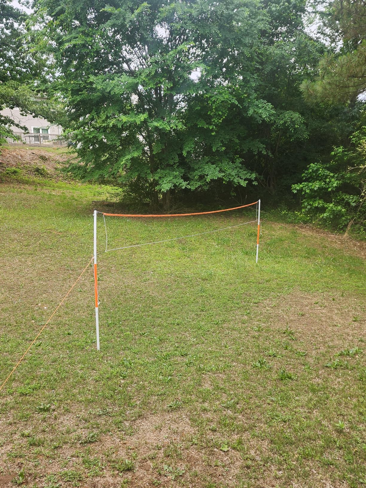 Franklin Sports Badminton Net Sets - Outdoor Backyard + Beach Badminton Net + Equipment Set - (4) Rackets + (2) Birdies + Portable Net Included - Adults + Kids Set customer photo 1