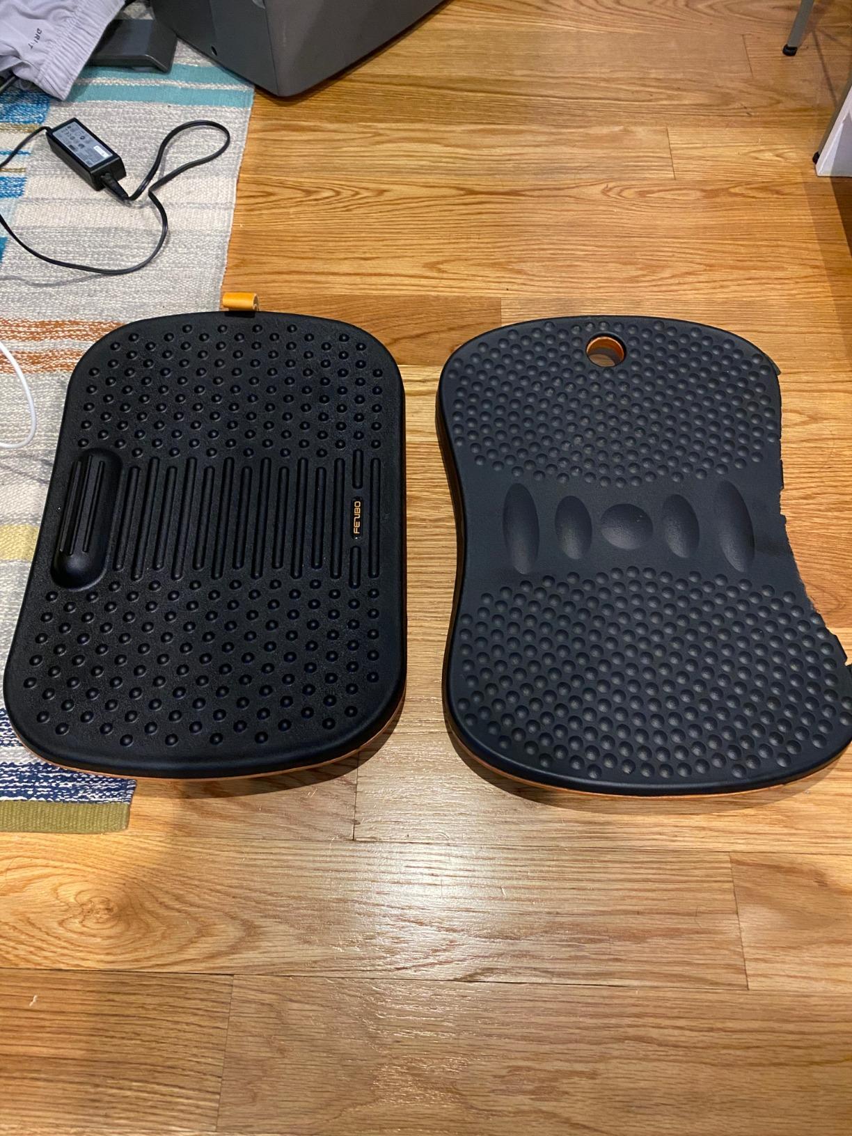 Standing Desk Mat Balance Board, Obsidian Black - Anti Fatigue Mat Standing Desk, Wobble Board with Ergonomic Design customer photo 1