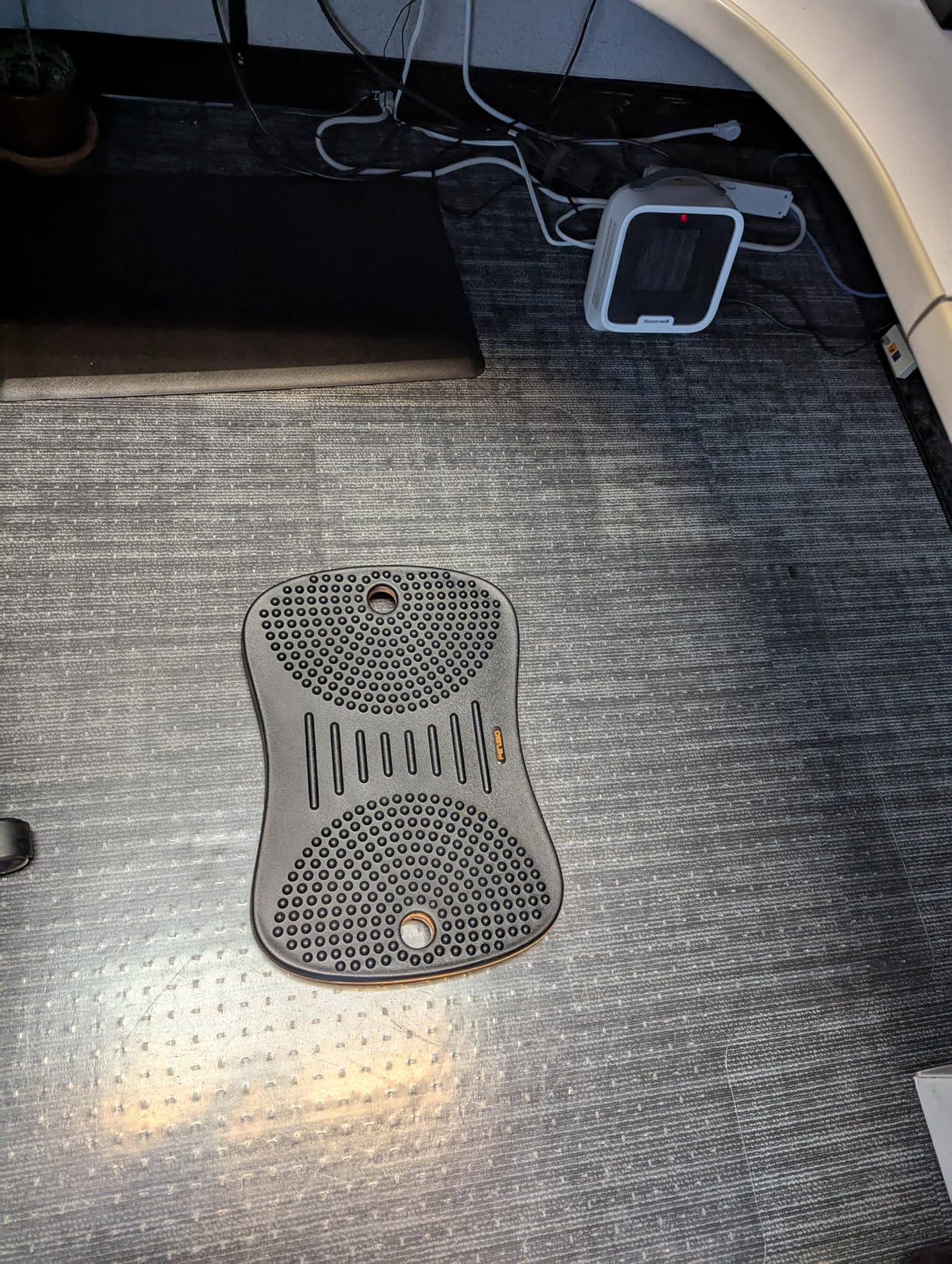 Standing Desk Mat Balance Board, Obsidian Black - Anti Fatigue Mat Standing Desk, Wobble Board with Ergonomic Design customer photo 2