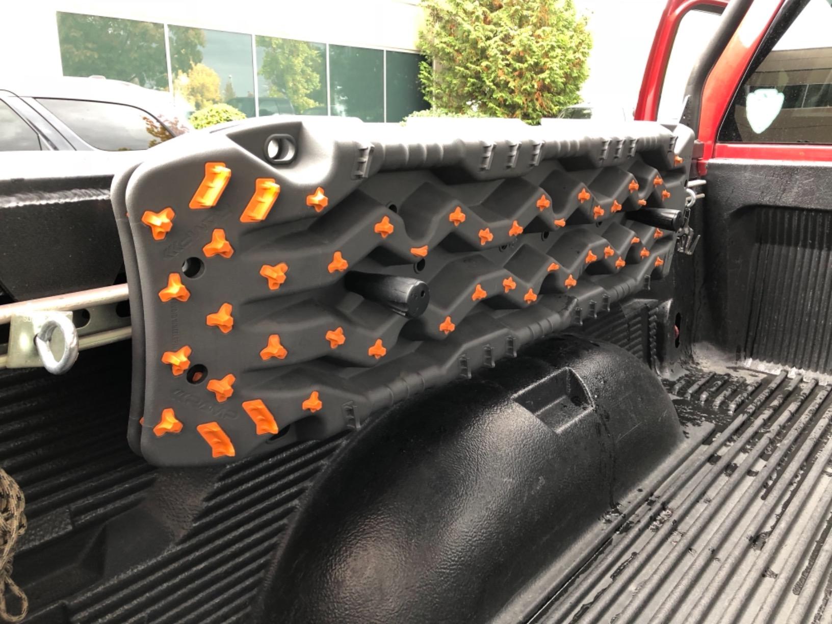 ARB TRED PRO Vehicle Recovery Boards Traction Tracks and Extraction Device for Off-Road Mud, Sand, & Snow (Grey/Orange) customer photo 2
