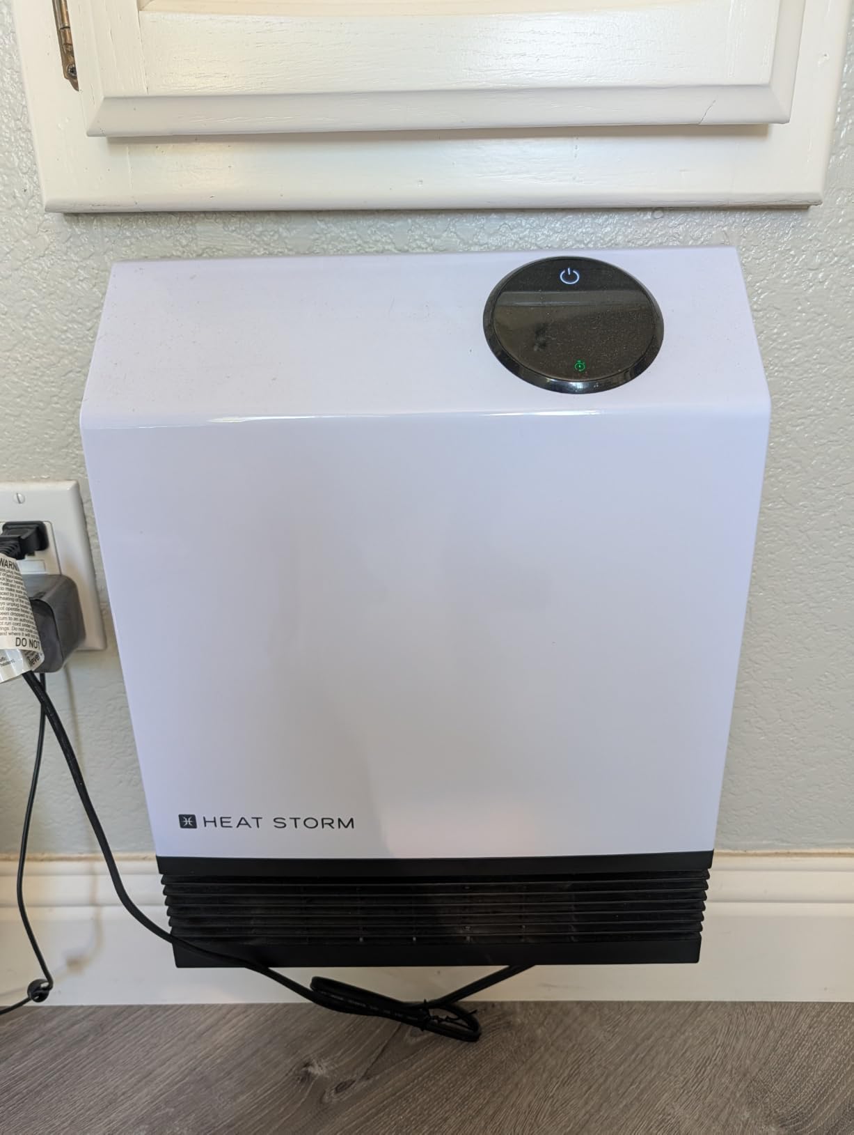 Heat Storm HS-1000-WX-WIFI Infrared Wi-Fi Heater, 1000 Watt customer photo 1