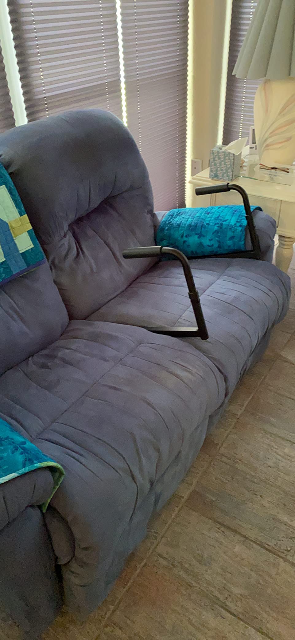 Vive Stand Assist - Mobility Standing Aid Rail for Couch, Chair | Assistance Handle for Patients, Elderly, Seniors and Disabled - Adjustable & Portable Safety Grab Bar customer photo 1