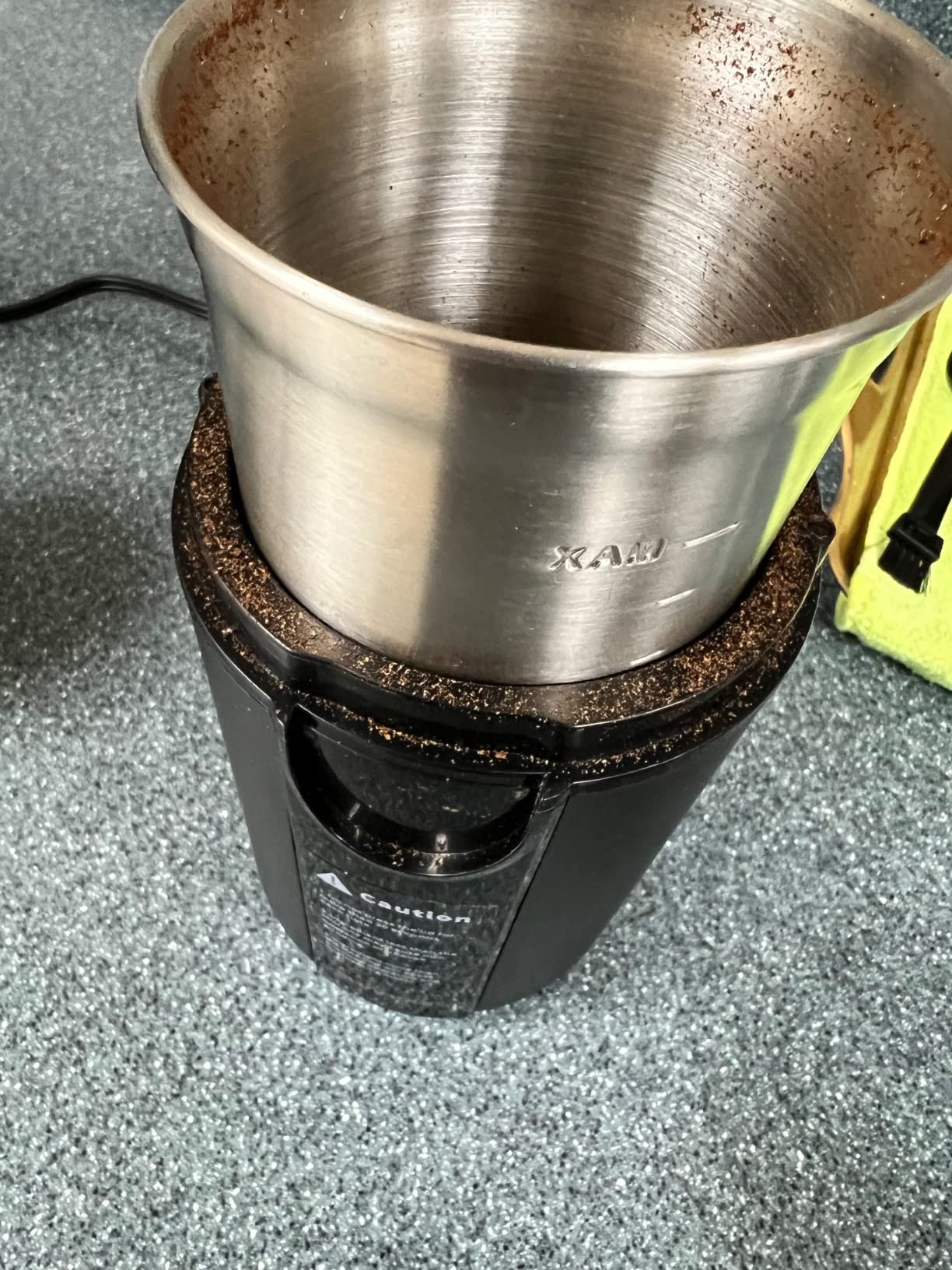 SHARDOR Coffee Grinder Electric, Spice, Herb, Grinder for Coffee Bean Spices and Seeds with 2 Removable Stainless Steel Bowls, Black customer photo 1