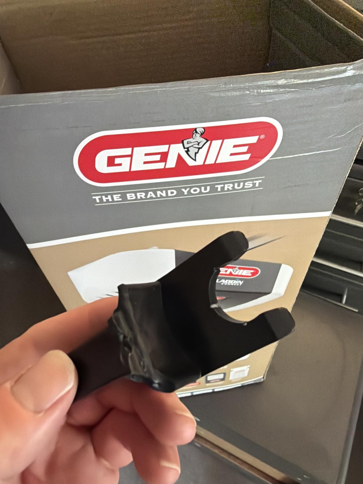 Genie QuietLift Connect - WiFi Smart Garage Door Opener with Added Wireless Keypad, 3/4 HPC Smart Belt Drive - Compatible with Alexa and Google Assistant, Model 3053-TKV customer photo 1