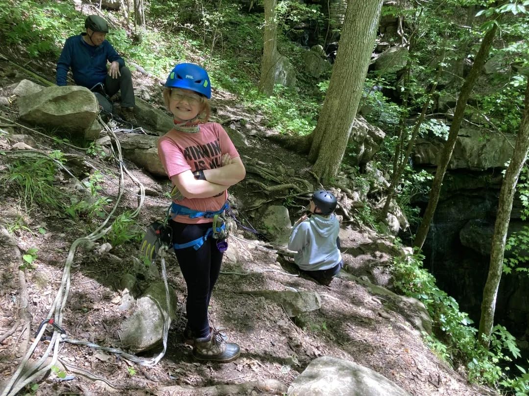 PETZL MACCHU Kids' Rock Climbing Harness - Adjustable Seat Harness for Children Less Than 40kg / 88 lbs customer photo 2