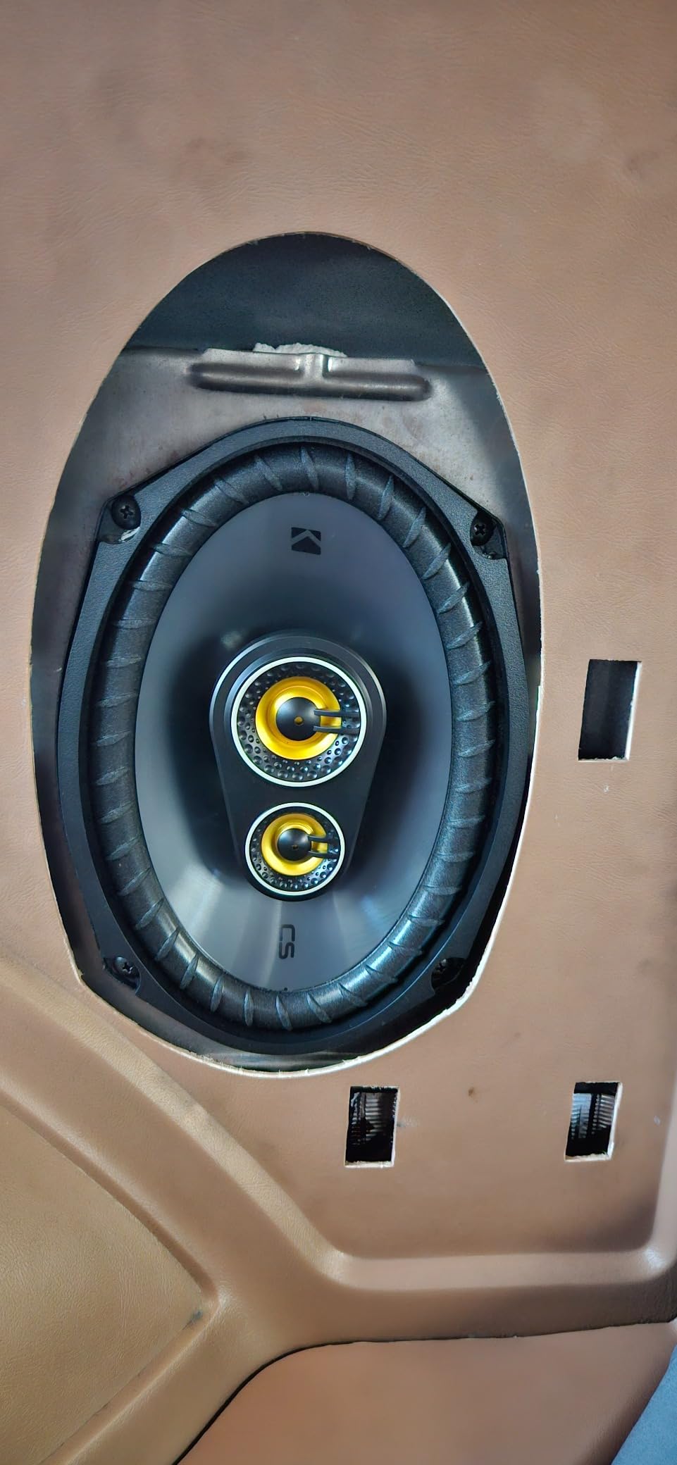 Kicker CS Series 150 Watt 6 x 9 Inch Car Audio Coaxial Speaker Pair, Black | Factory upgrade for trucks and SUVs, smooth highs, strong midbass, easy drop-in door and rear deck install, durable build customer photo 1