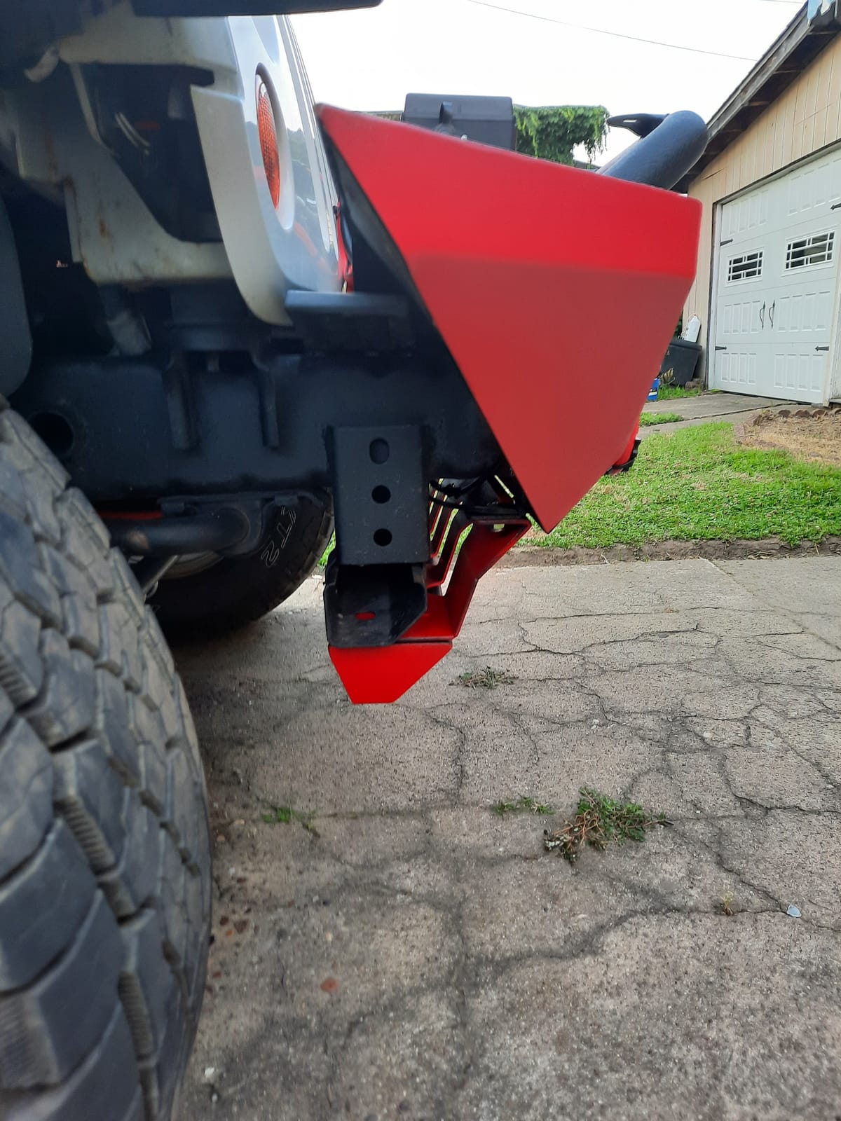 Hooke Road Wrangler JK Front Skid Plate Bumper Cover Textured Black Steel for Jeep Wrangler JK 2007-2018 customer photo 2