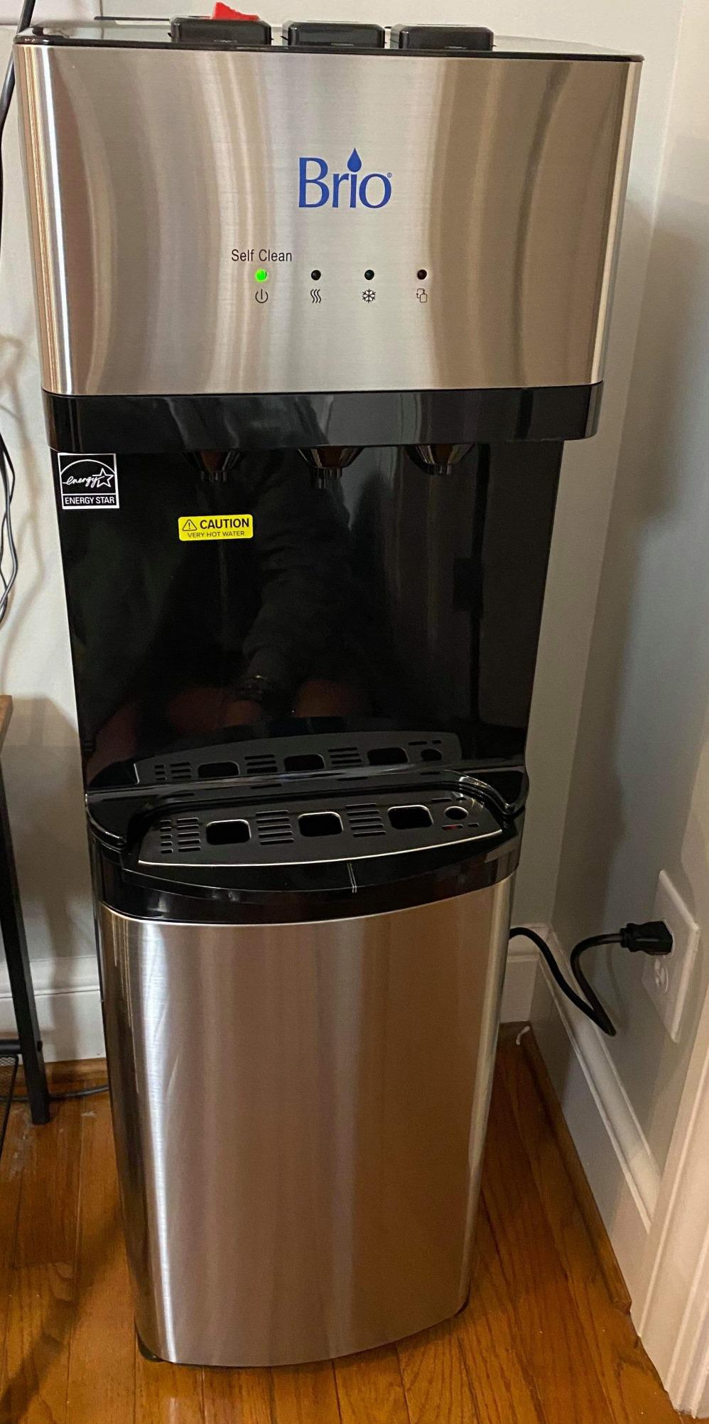 Brio Self Cleaning Bottom Loading Water Cooler Water Dispenser - Limited Edition - 3 Temperature Settings - Hot, Cold & Cool Water customer photo 2