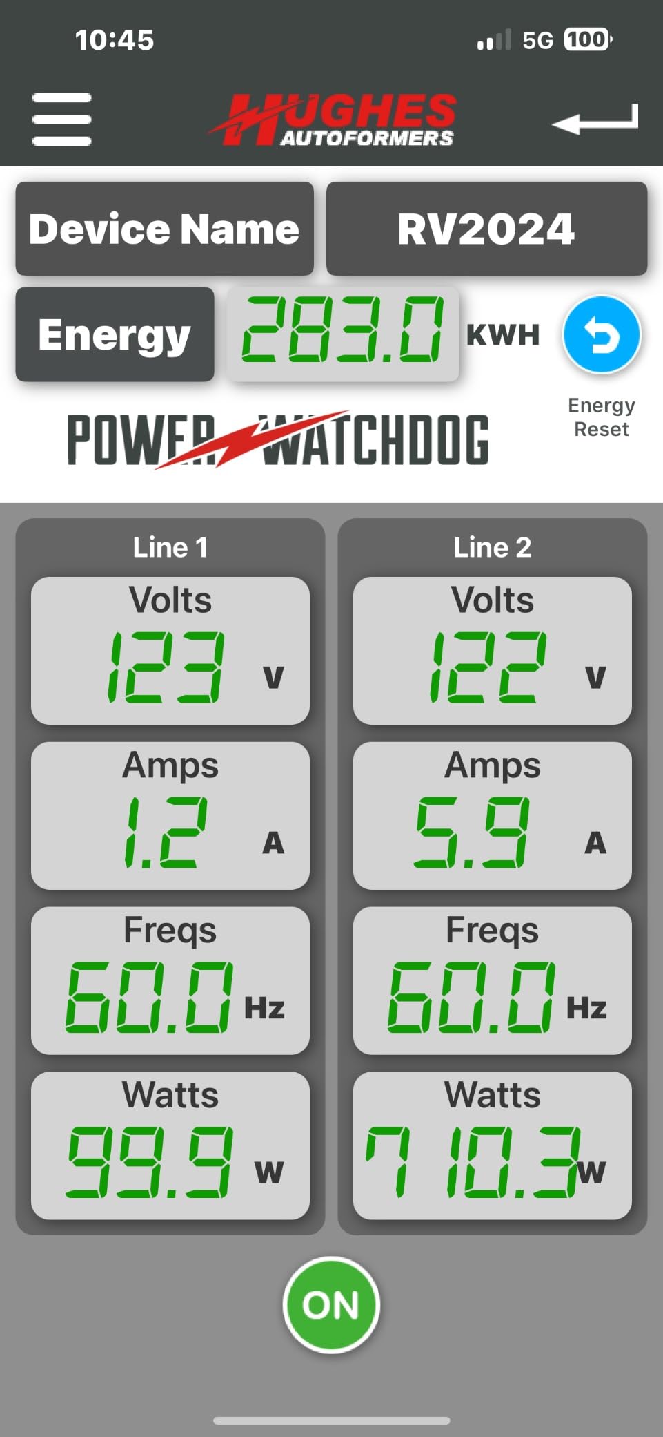 Power Watchdog PWD50EPO Smart RV Surge Protector, 50A, Bluetooth, IP65 - Monitors Voltage, Amperage & Wattage customer photo 2