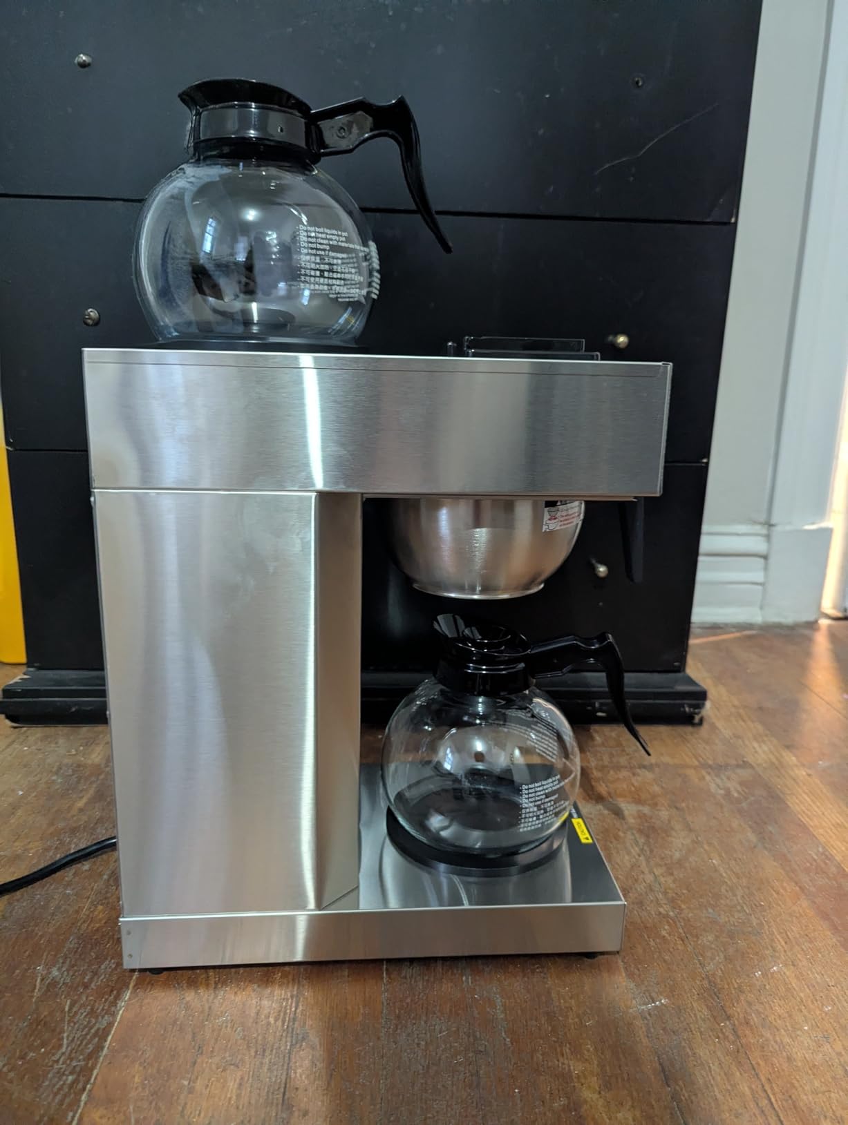 SYBO 12-Cup Commercial Pour Over Coffee Maker SF-CB-2GA customer photo 1