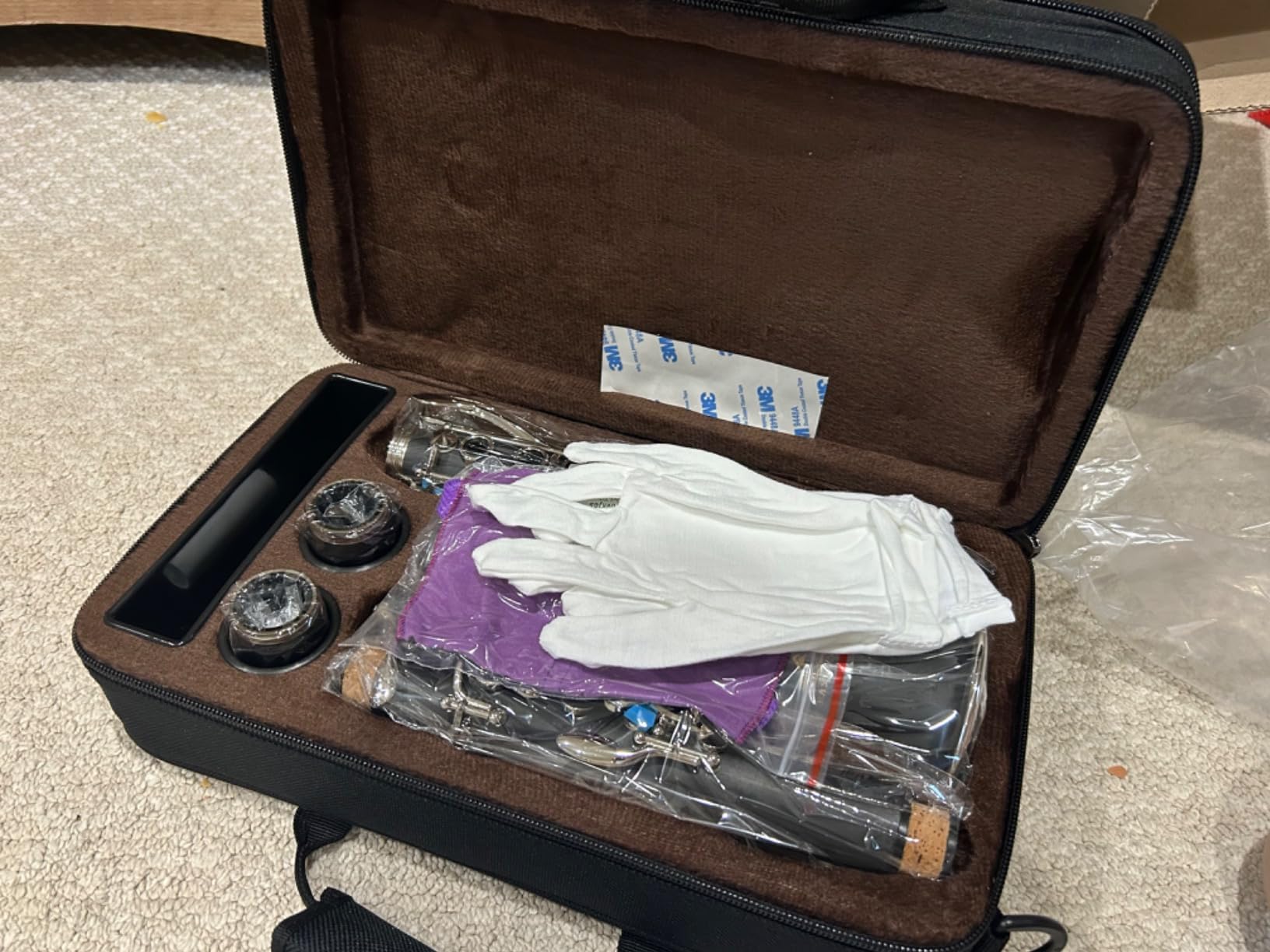 EASTROCK Bb Clarinet 17 Keys ABS Material Wide Range of Tones Particularly Beginner & Students-friendly with Using Tools and 2 Replaceable Barrels customer photo 2