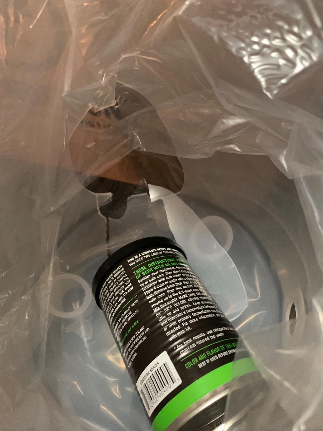 Premium Beer Kit Bonus with Bottles - Conical Fermenter Eliminates Sediment and Makes Great Tasting Home Made Beer - 1 Gal. Pilsner, Stout, and IPA Recipes customer photo 2