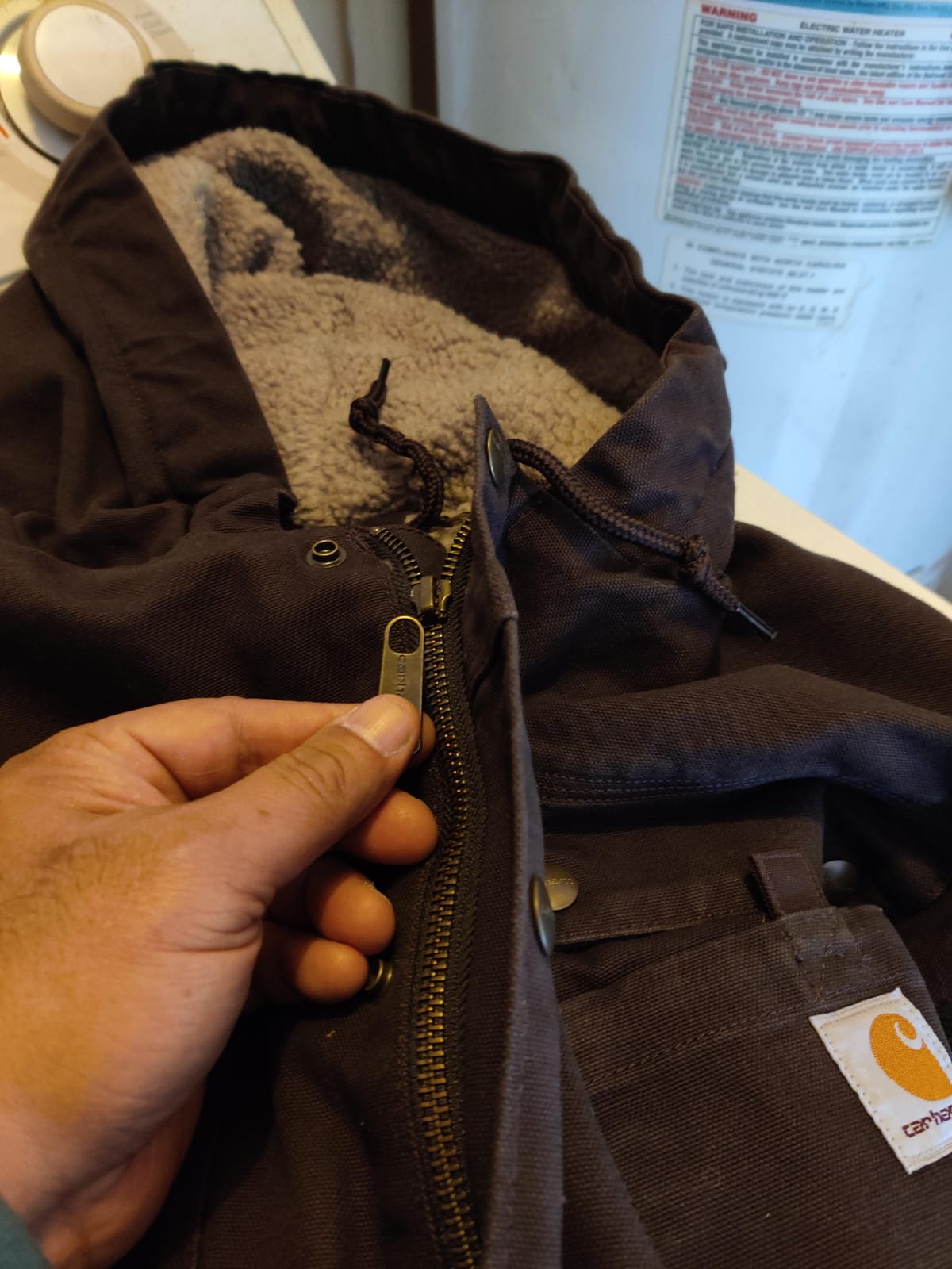 Carhartt Men's Washed Duck Bartlett Jacket customer photo 1