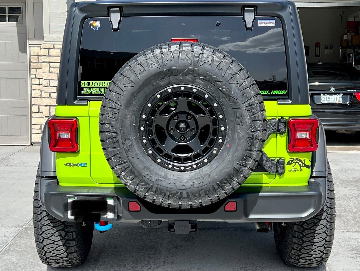 Tyger Auto TG-TR8J88818 Tire Carrier Kit Compatible with 2018-2026 Jeep Wrangler JL (Not for JK) Textured Black for up to 37inch Spare Tire customer photo 1