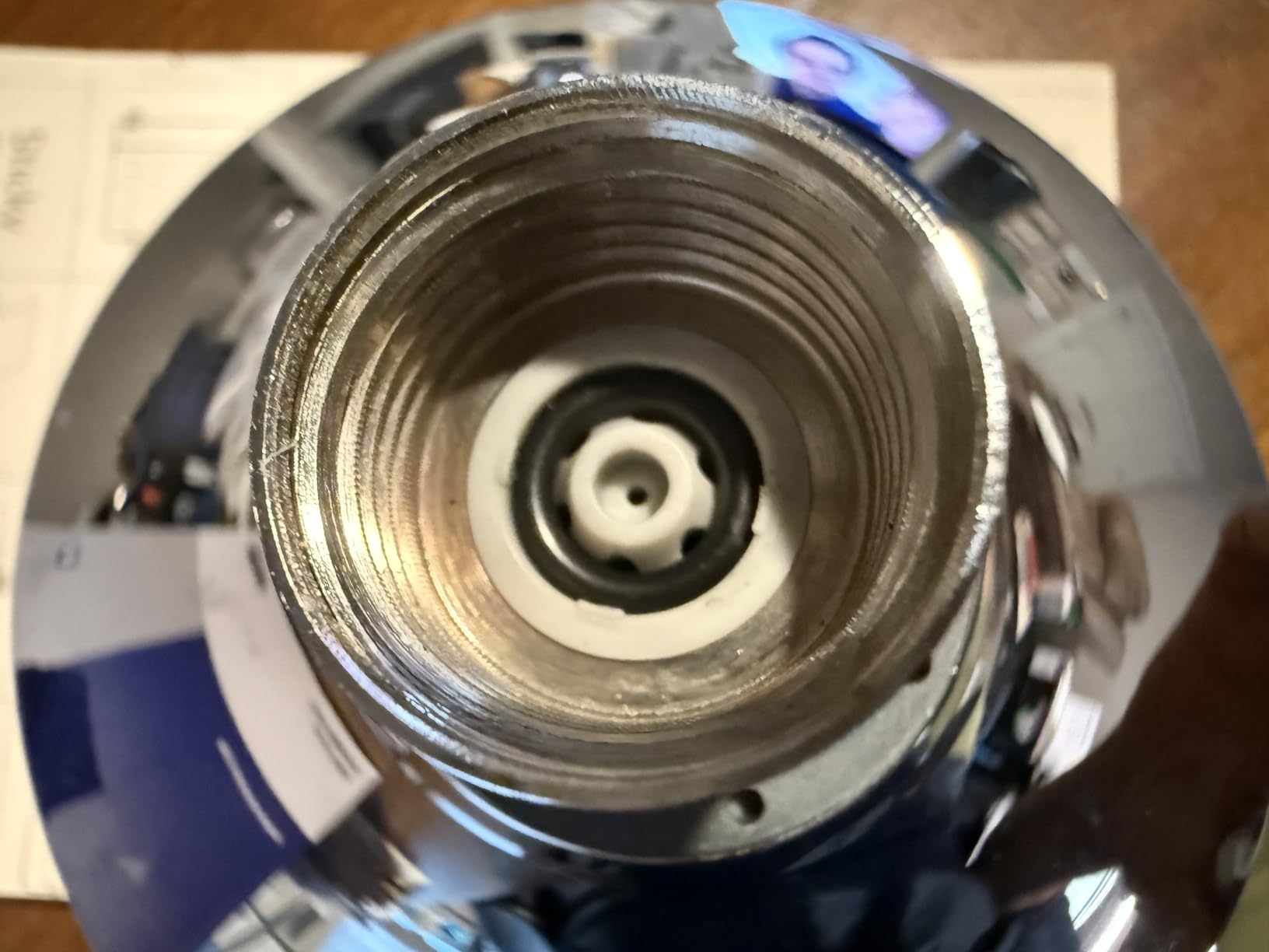 High Pressure Shower Head, HOPOPRO 5-Mode Fixed Showerhead, NBC Recommended | The Washington Post, NBC News, Today TV Show Recommended, Consumer Reports Tested High Flow Fixed Shower Head (4 Inch Chrome) customer photo 1
