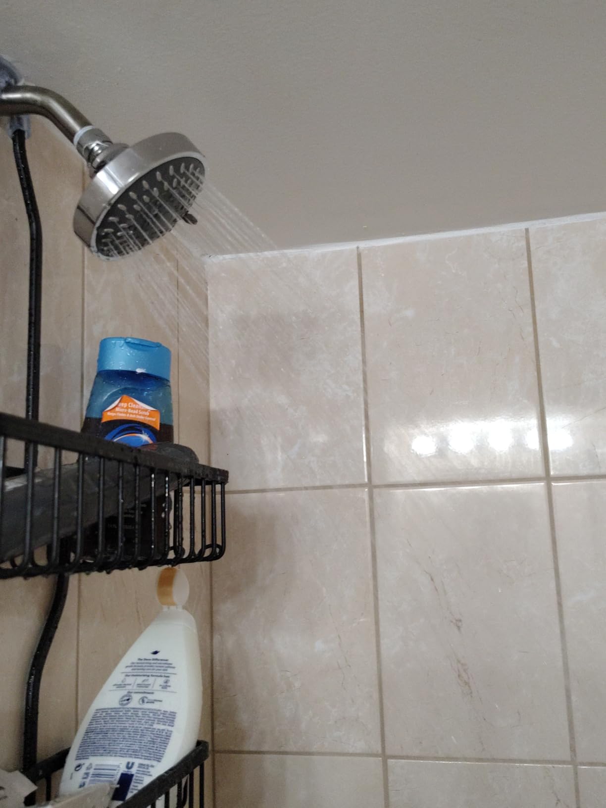 High Pressure Shower Head, HOPOPRO 5-Mode Fixed Showerhead, NBC Recommended | The Washington Post, NBC News, Today TV Show Recommended, Consumer Reports Tested High Flow Fixed Shower Head (4 Inch Chrome) customer photo 2