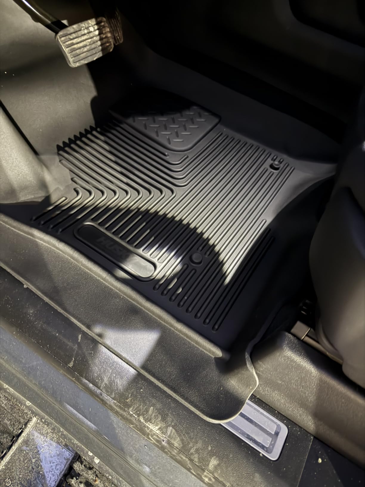 Husky Liners X-act Contour Floor Mats | Fits 2019-2026 Chevrolet Silverado & GMC Sierra 1500 & 2020-2026 Silv./Sierra 2500/3500 Crew CAB ONLY w/underseat strg | Front & 2nd Row, 3-pc Black - 54208 customer photo 1