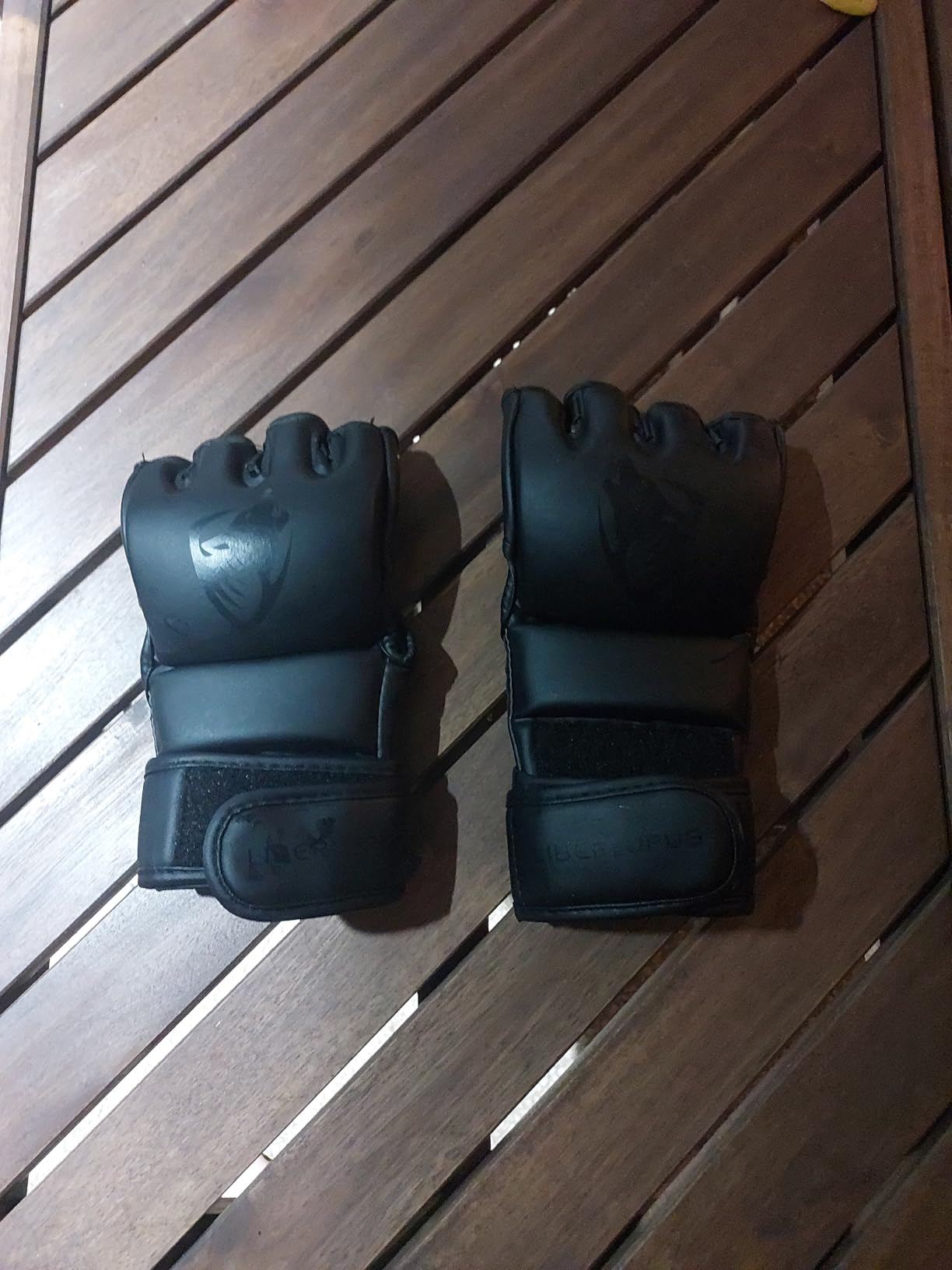 LIBERLUPUS MMA Gloves Sparring for Men- Open Palm Training Gloves for Grappling, Kickboxing, Muay Thai, Youth Self-Defense, Heavy Bag Workouts - Durable Synthetic Leather customer photo 2