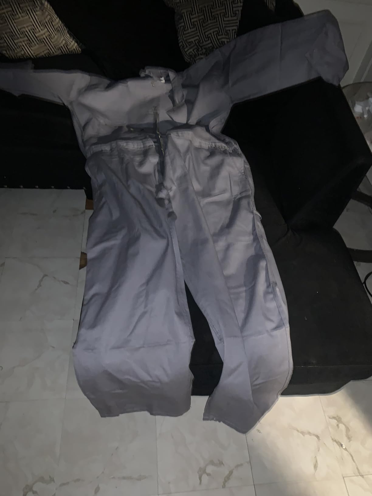 Kolossus Pro-Utility Cotton Blend Long Sleeve Coverall with Zippered Frontal Pockets customer photo 2