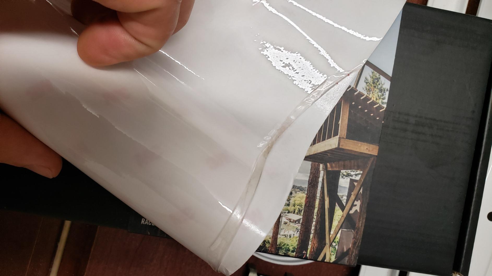 3M Clear Vinyl Paint Protection Film 6 Inch by 120 Inch Roll w/Yellow Detailer Squeegee customer photo 2