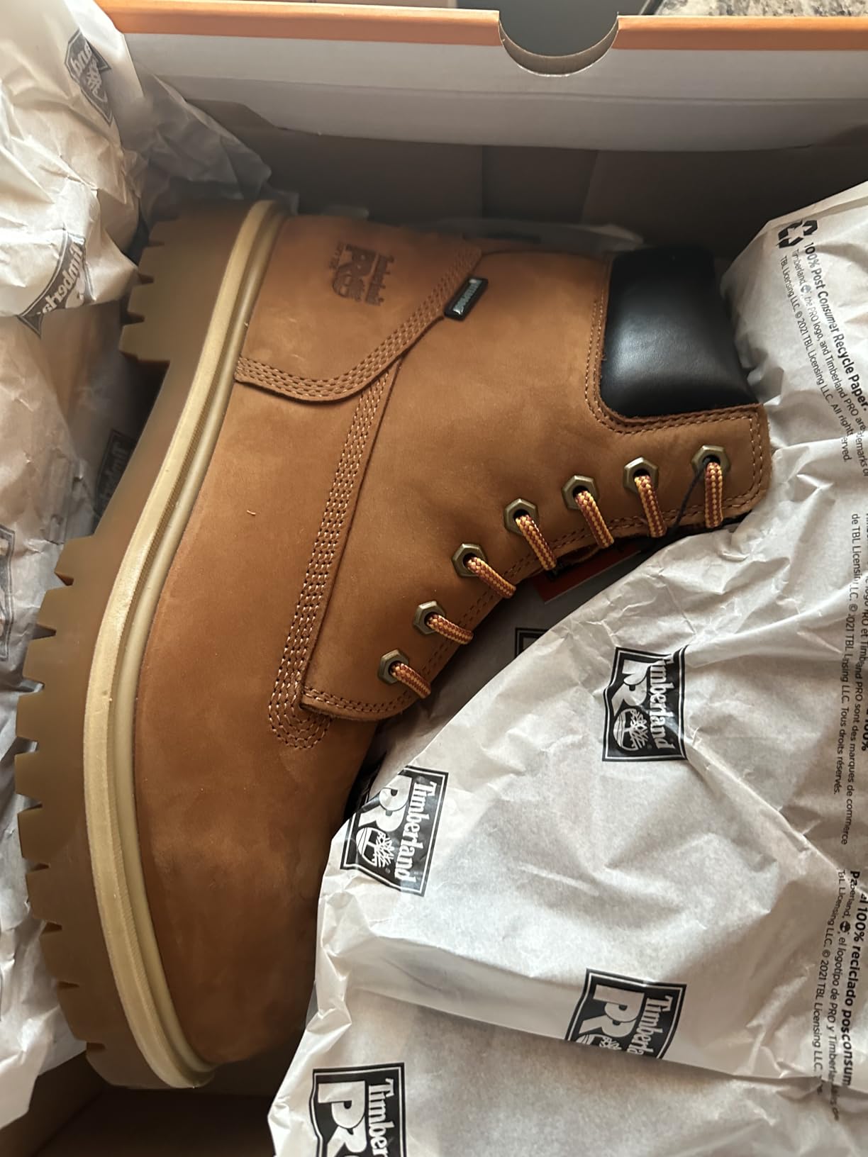 Timberland PRO Mens Direct Attach MaxTRAX Soft Toe SRO Boot customer photo 1