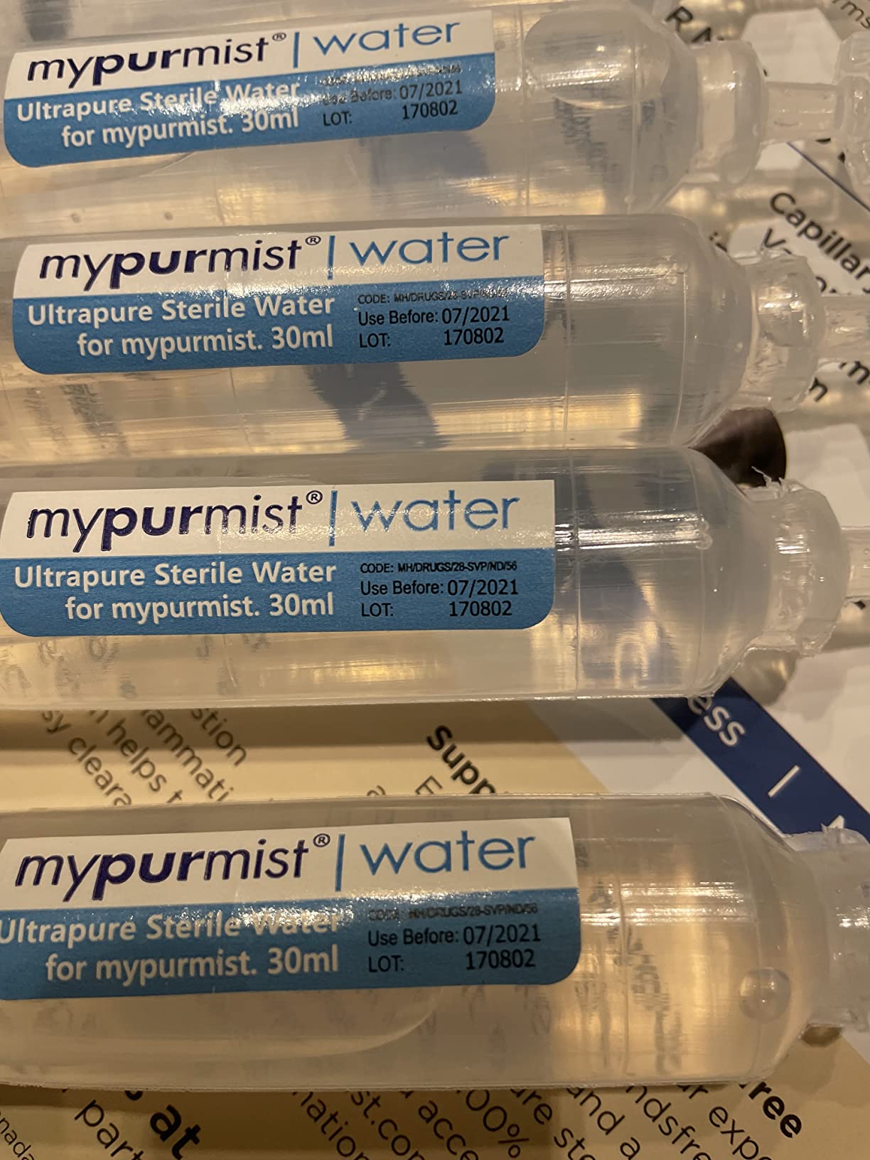 Mypurmist Free Cordless Steam & Sinus Inhaler Essential Kit | Cordless steam inhaler for sinus comfort, congestion support, cold season use, and vocal steamer for singers. customer photo 1