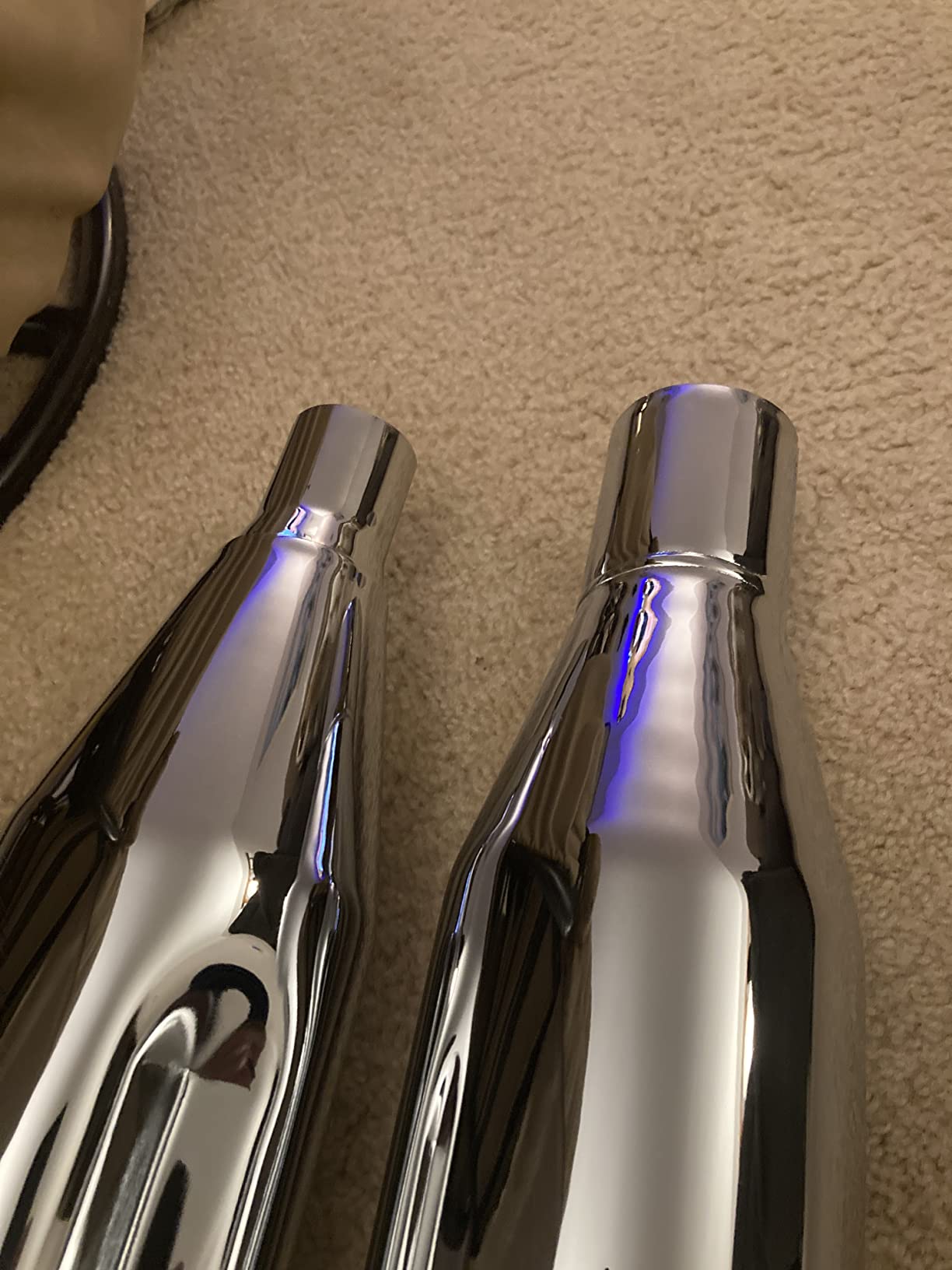 SHARKROAD 4.5'' Slip On Mufflers for Harley Davidson Touring 2017-Up Models customer photo 1
