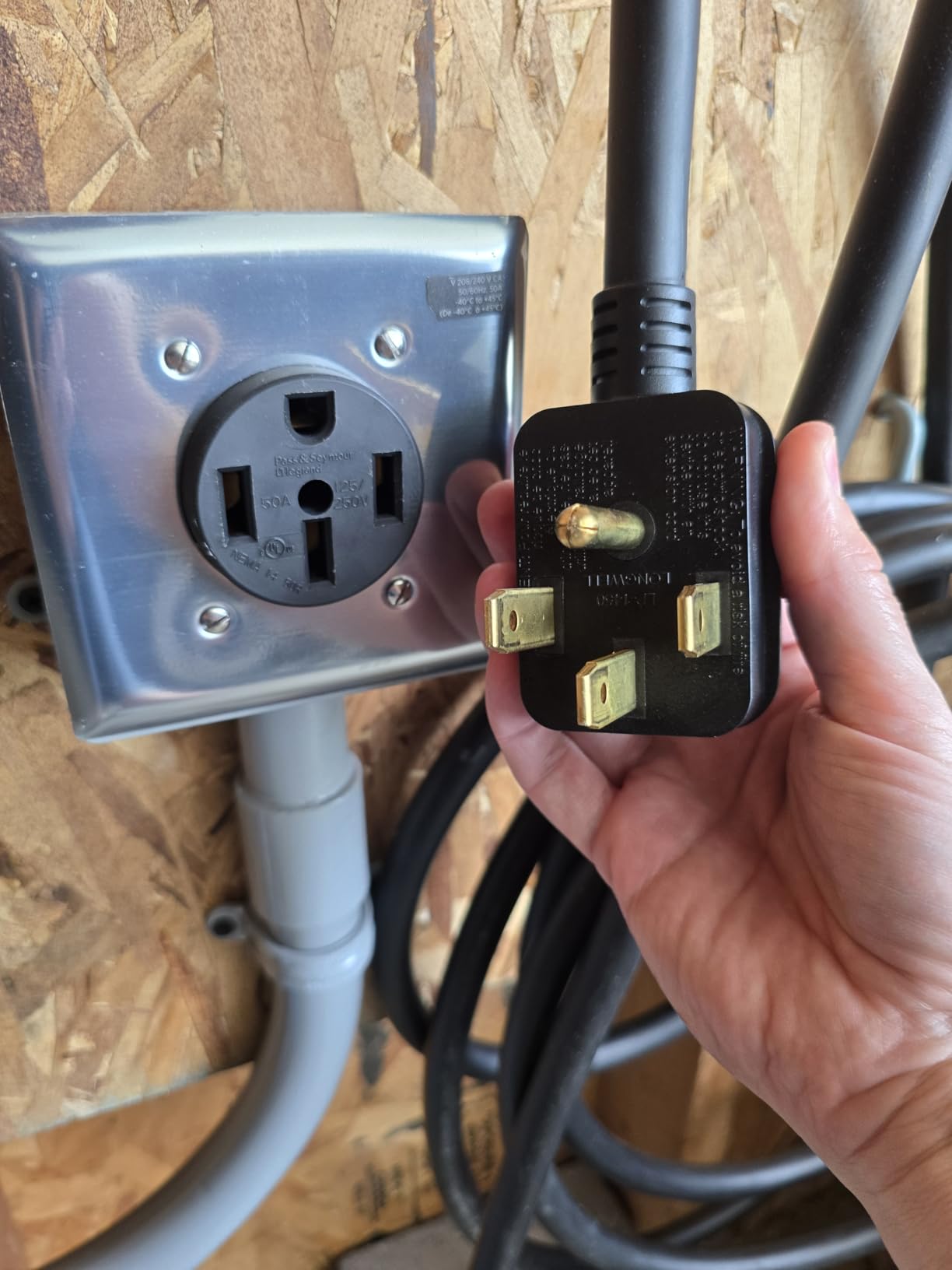 ChargePoint HomeFlex Level 2 EV Charger J1772 - NEMA 14-50 Plug | Fast Smart Battery Power Charging at Home for Electric Automobile Vehicles - for Electric Car customer photo 2