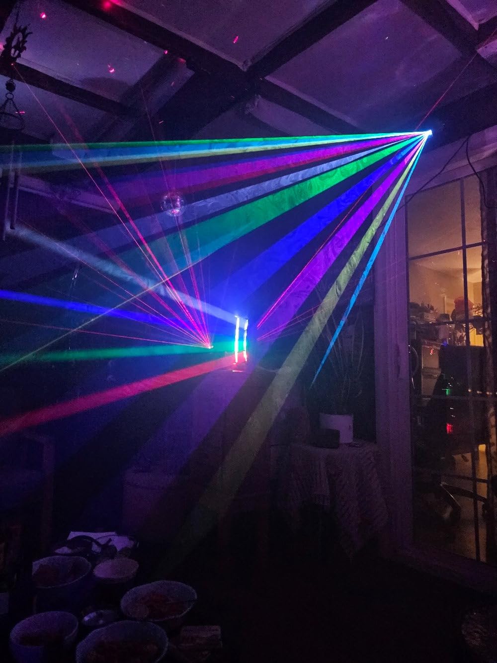 Betopper 8x3W Spider Moving Head DJ Light, RGBW Stage Disco Light-2 Packs | 8x3W RGBW LEDs, DMX512/Auto/Sound/Master-Slave, Mini Moving Head Light For Party, Club, Wedding Event, Festival, Disco customer photo 1