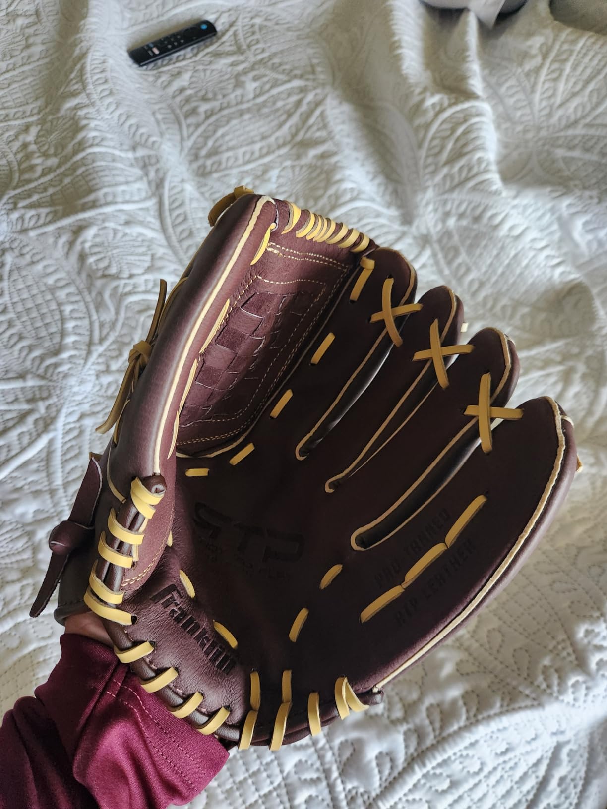 Franklin Sports RTP Pro Baseball Fielding Glove customer photo 2