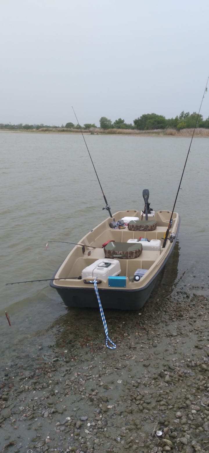 Pelican - Boat Intruder 12 - Jon Fishing Boat - 12 ft. - Great for Hunting/Fishing, Khaki/Beige customer photo 1