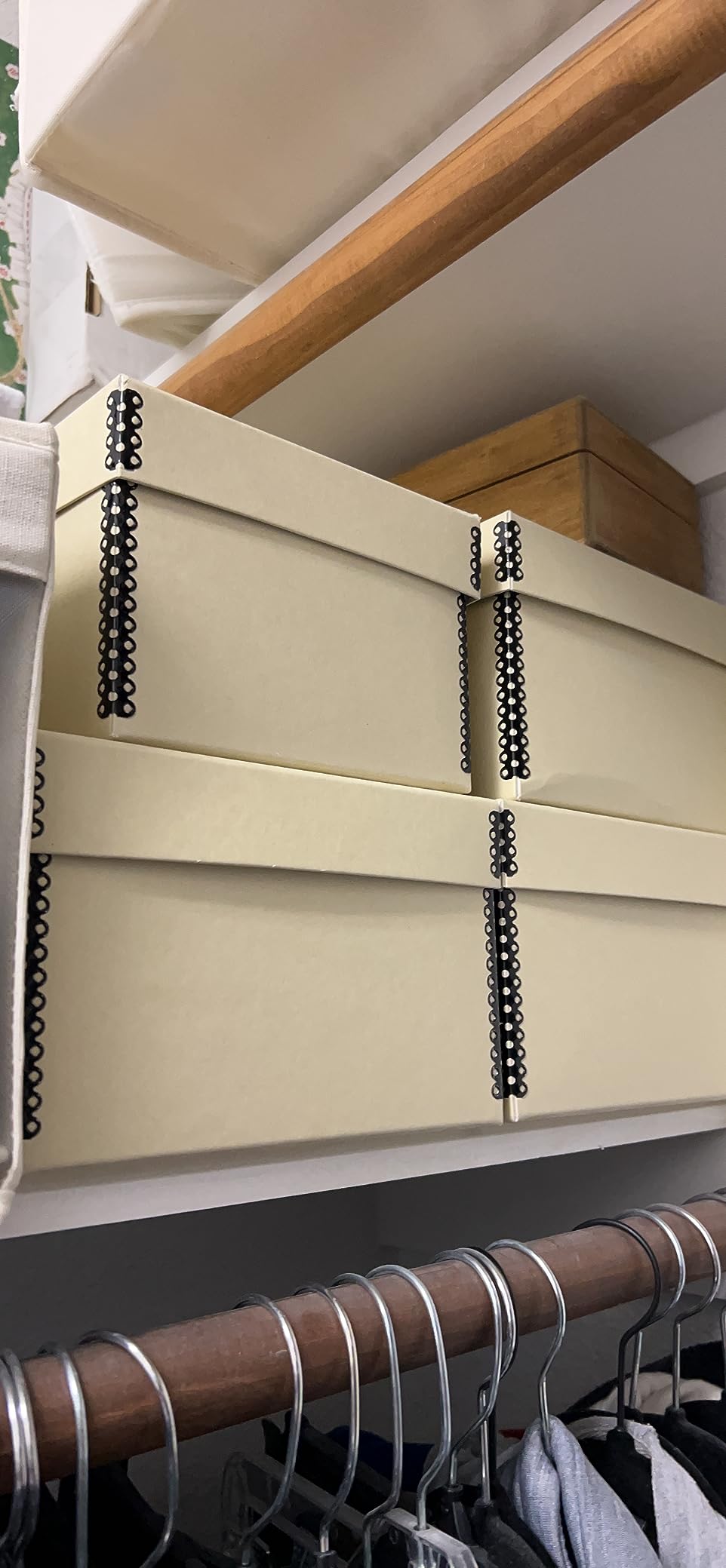 Lineco Archival Photo Card Box, Museum-Quality Storage, 4x6x12 Inch, Tan | Acid-Free with Removable Lid, Metal-Edge Corner, Bulk Storage and Preservation for Negatives, Prints, Films, Photos, Snapshot customer photo 2