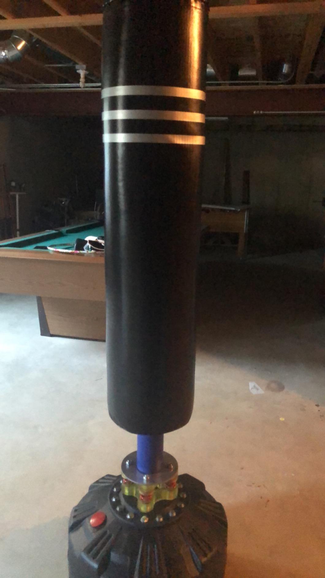 Punching Bag Heavy Boxing Bag with Suction Cup Stand- Freestanding Punching Bag for Adults Kickboxing Bags Kick Punch Bag for Home Gym Boxing Training Black, 69
