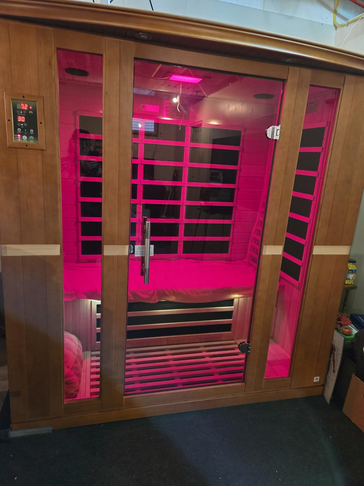 Bergamo 4-Person Low EMF FAR Infrared Sauna customer photo 2