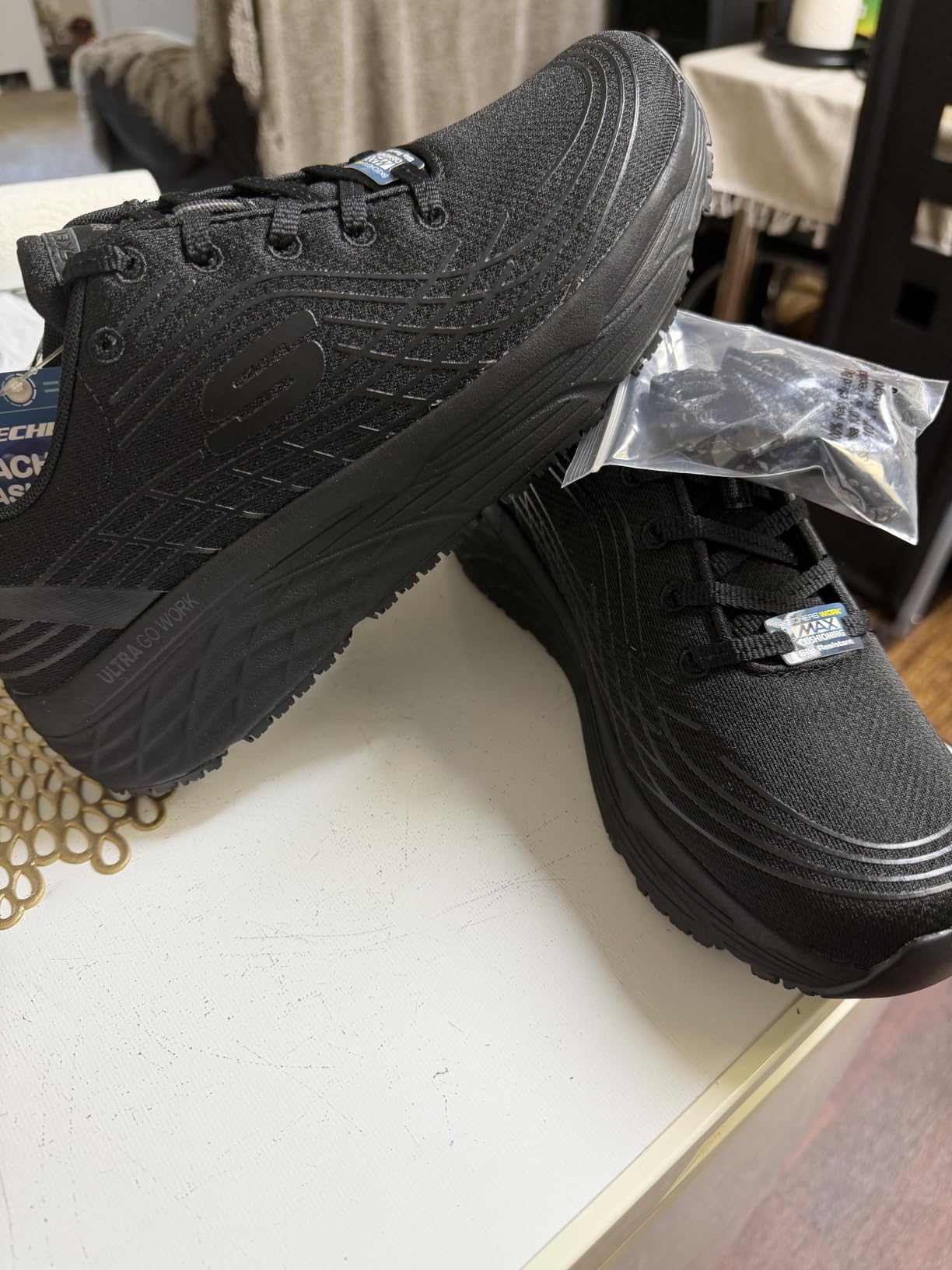 Skechers Women's Max Cushioning Elite SR Sneakers | Work, Slip Resistant, Relaxed Fit, Max Cushioning, Air-Cooled Memory Foam customer photo 2