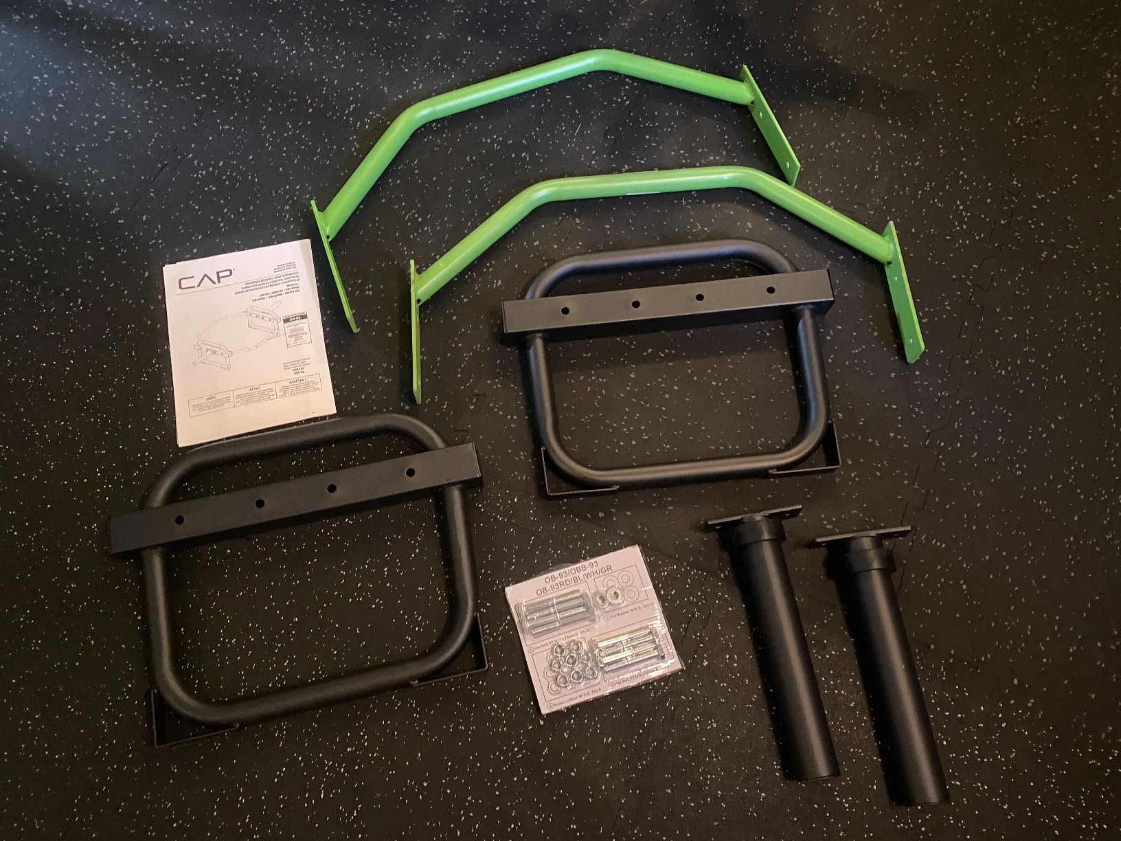 CAP Olympic Trap & Shrug Bar with Elevated Grip, 500-Lb Capacity customer photo 1